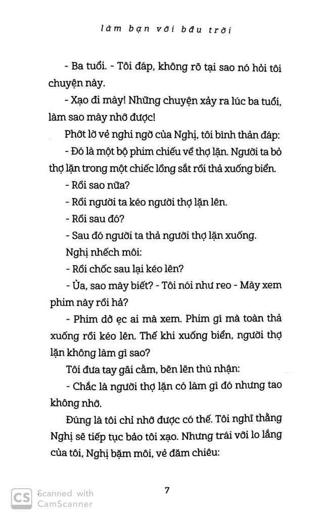 làm bạn với bầu trời - bìa cứng - tặng kèm khung hình xinh xắn