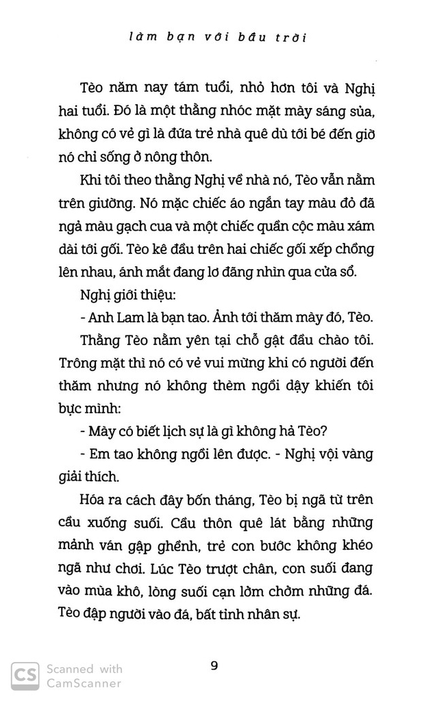 làm bạn với bầu trời - bìa cứng - tặng kèm khung hình xinh xắn