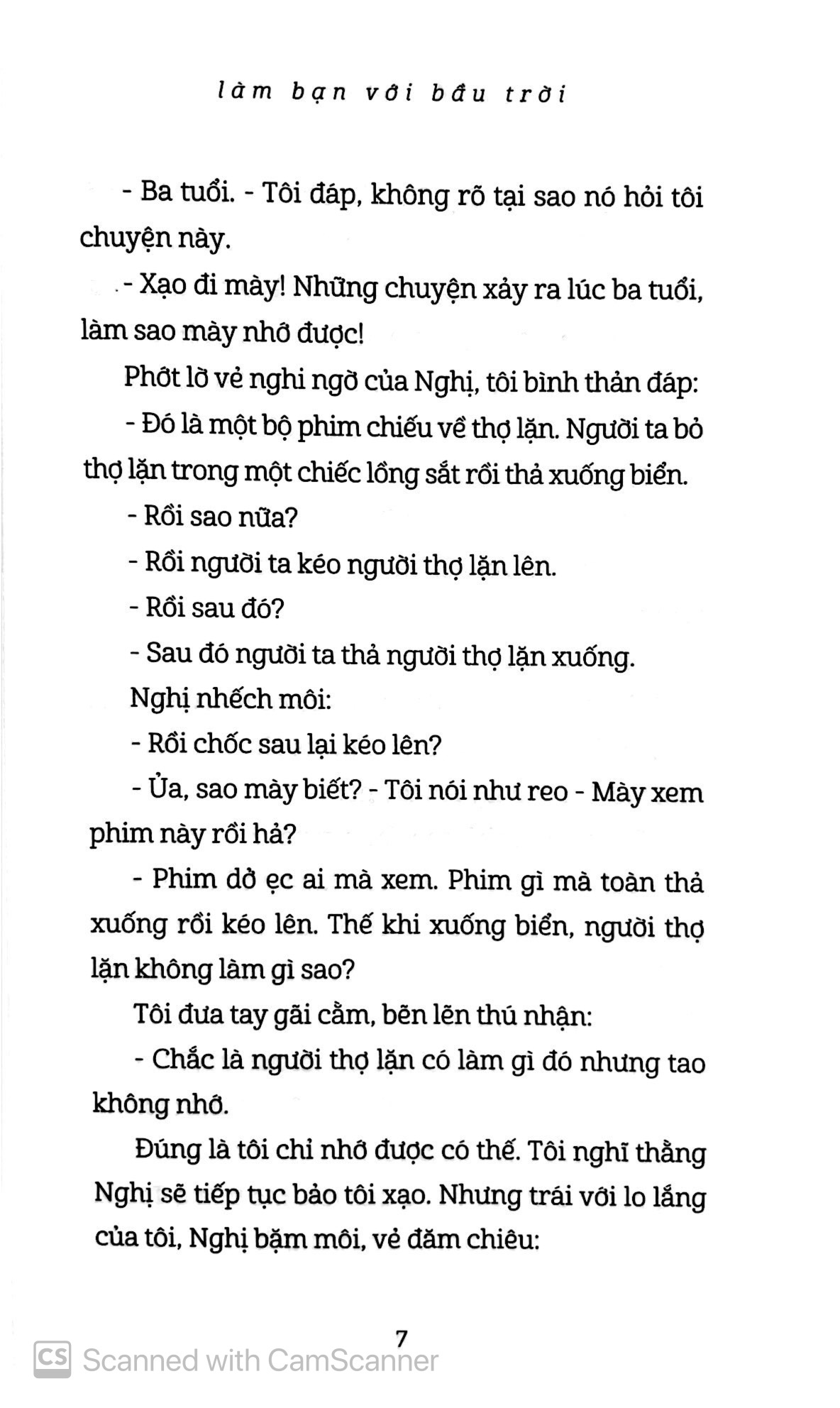 làm bạn với bầu trời - tặng kèm khung hình xinh xắn