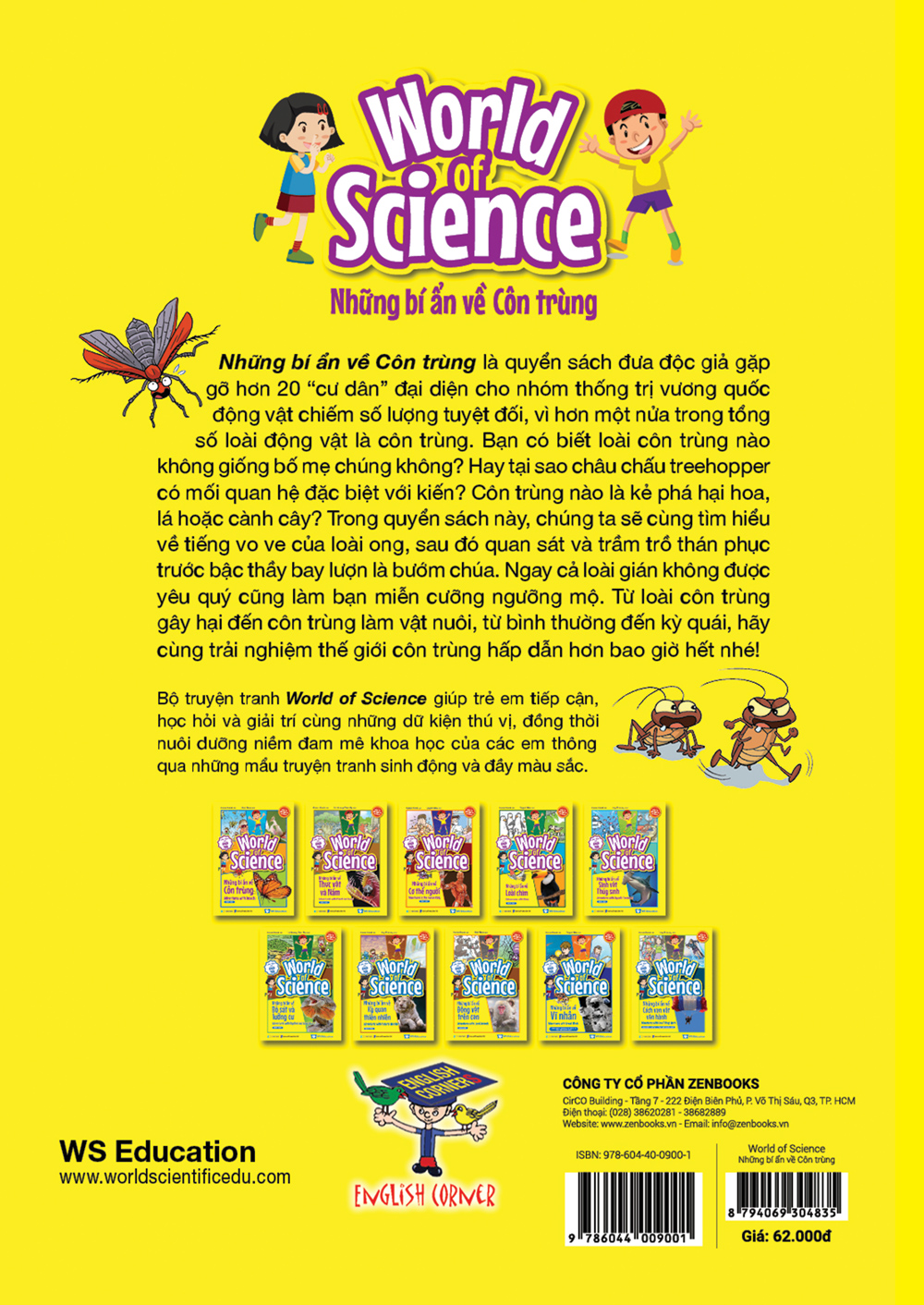 làm bạn với khoa học - world of science - những bí ẩn về côn trùng - adventures with insects