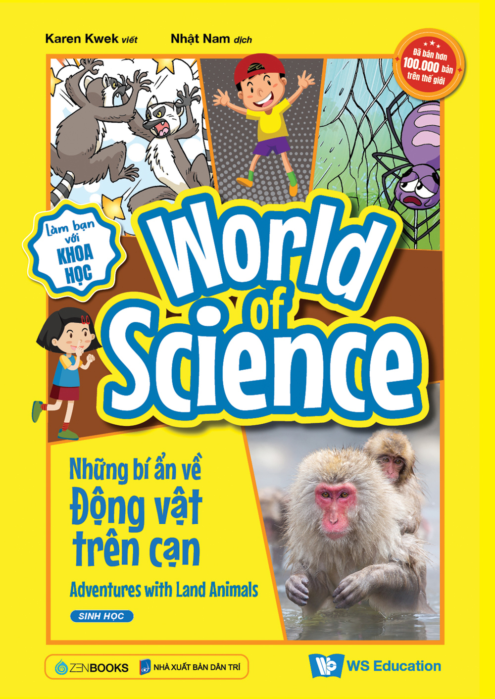 làm bạn với khoa học - world of science - những bí ẩn về động vật trên cạn - adventures with land animals