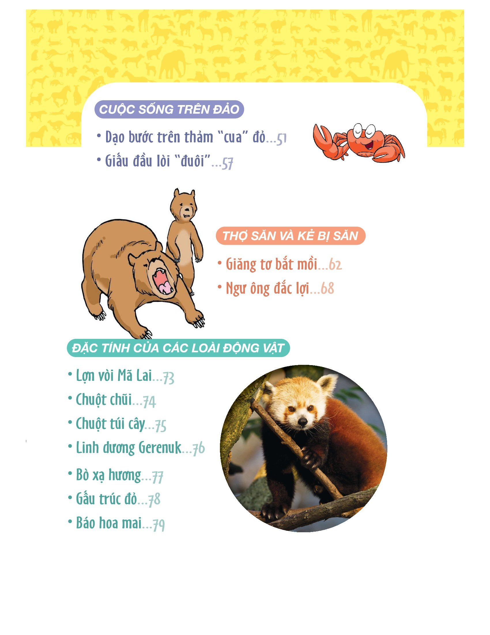 làm bạn với khoa học - world of science - những bí ẩn về động vật trên cạn - adventures with land animals