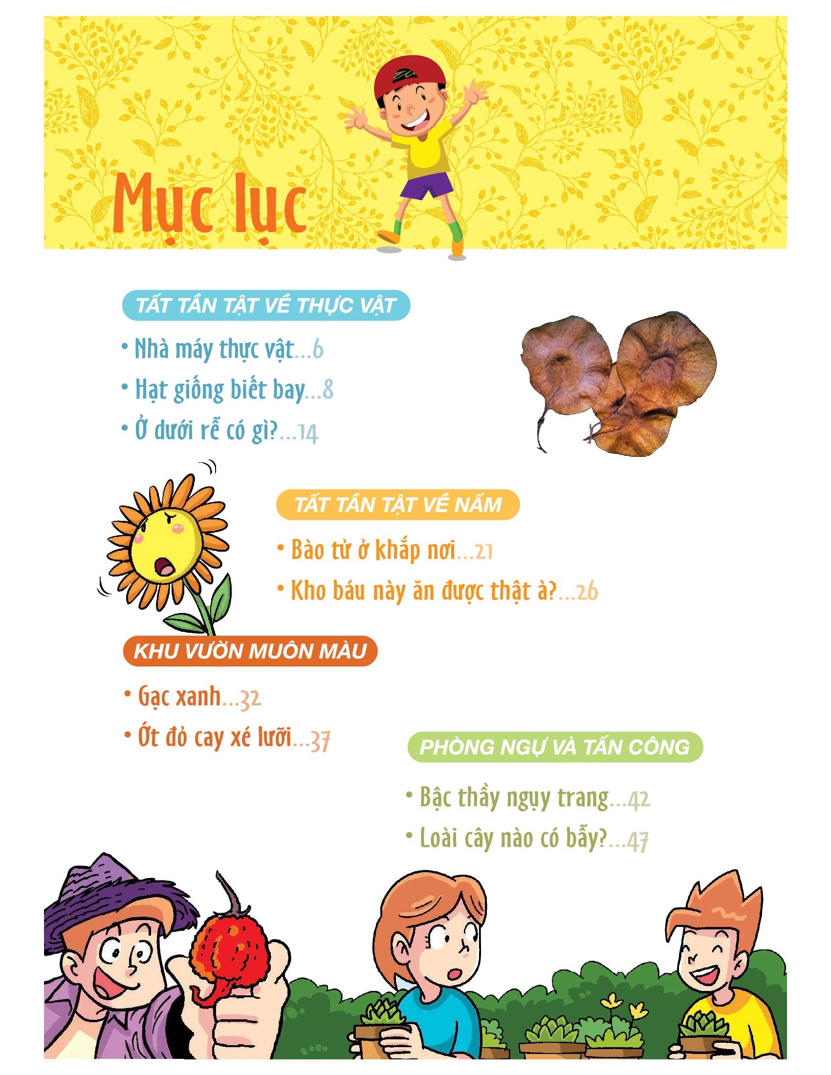 làm bạn với khoa học - world of science - những bí ẩn về thực vật và nấm - adventures with plants and fungi