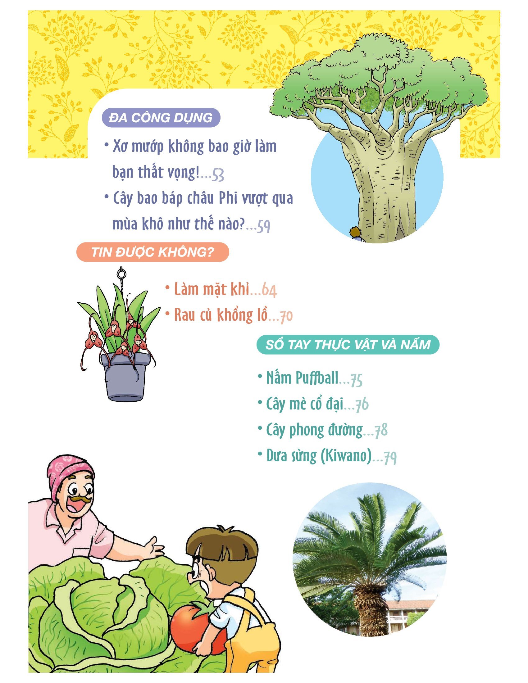 làm bạn với khoa học - world of science - những bí ẩn về thực vật và nấm - adventures with plants and fungi