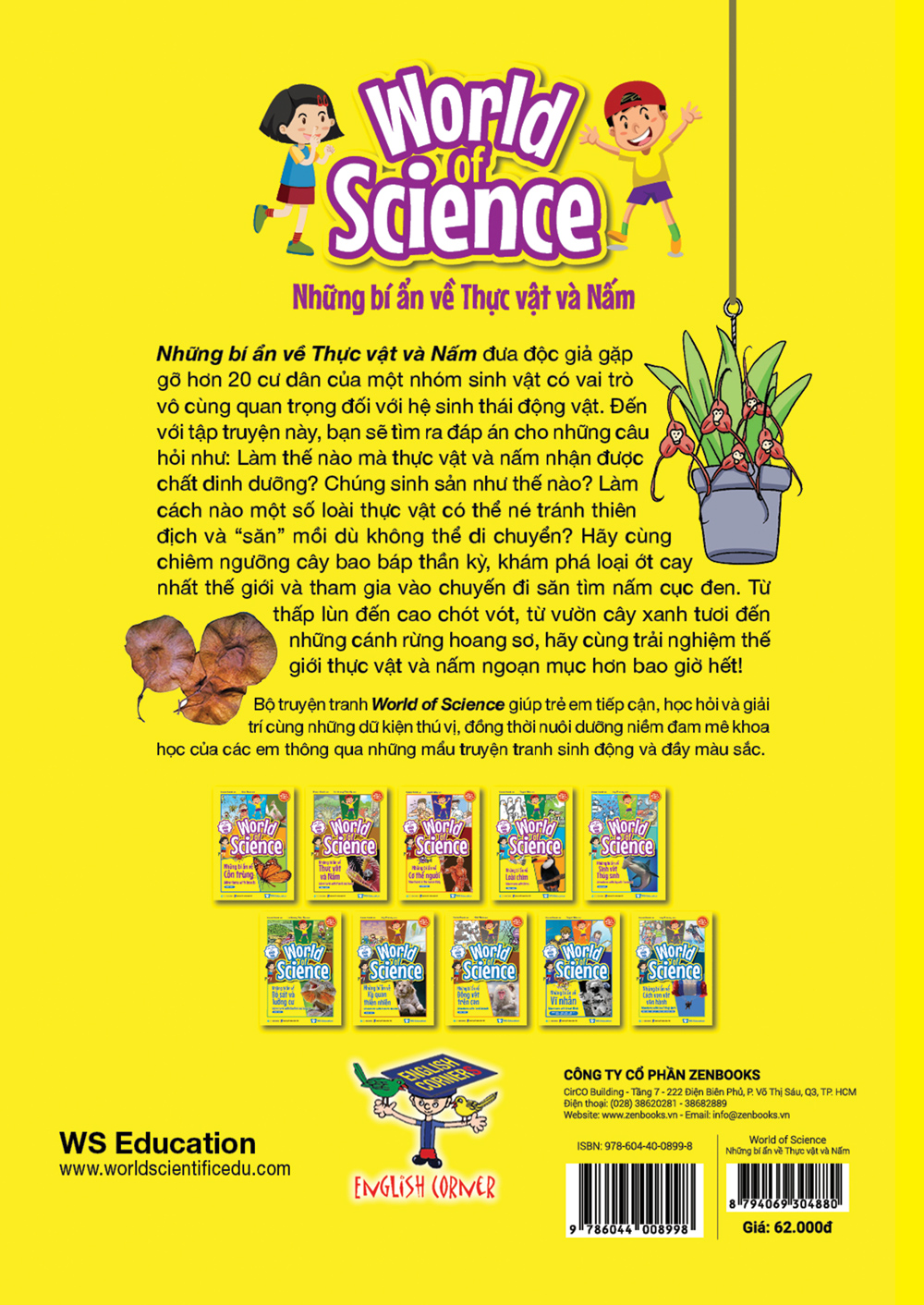 làm bạn với khoa học - world of science - những bí ẩn về thực vật và nấm - adventures with plants and fungi