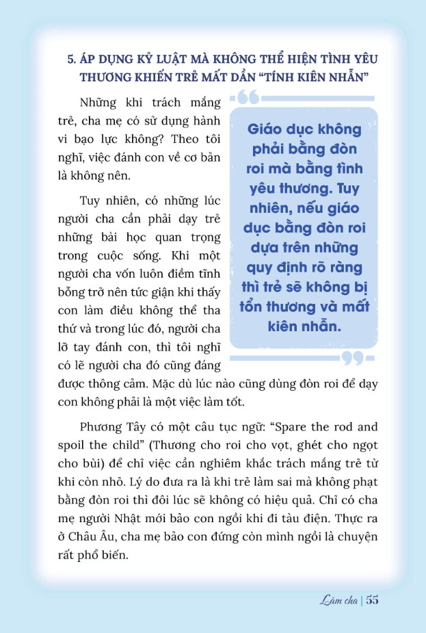 làm cha - 7 nghĩa cử giúp con khôn lớn mỗi ngày