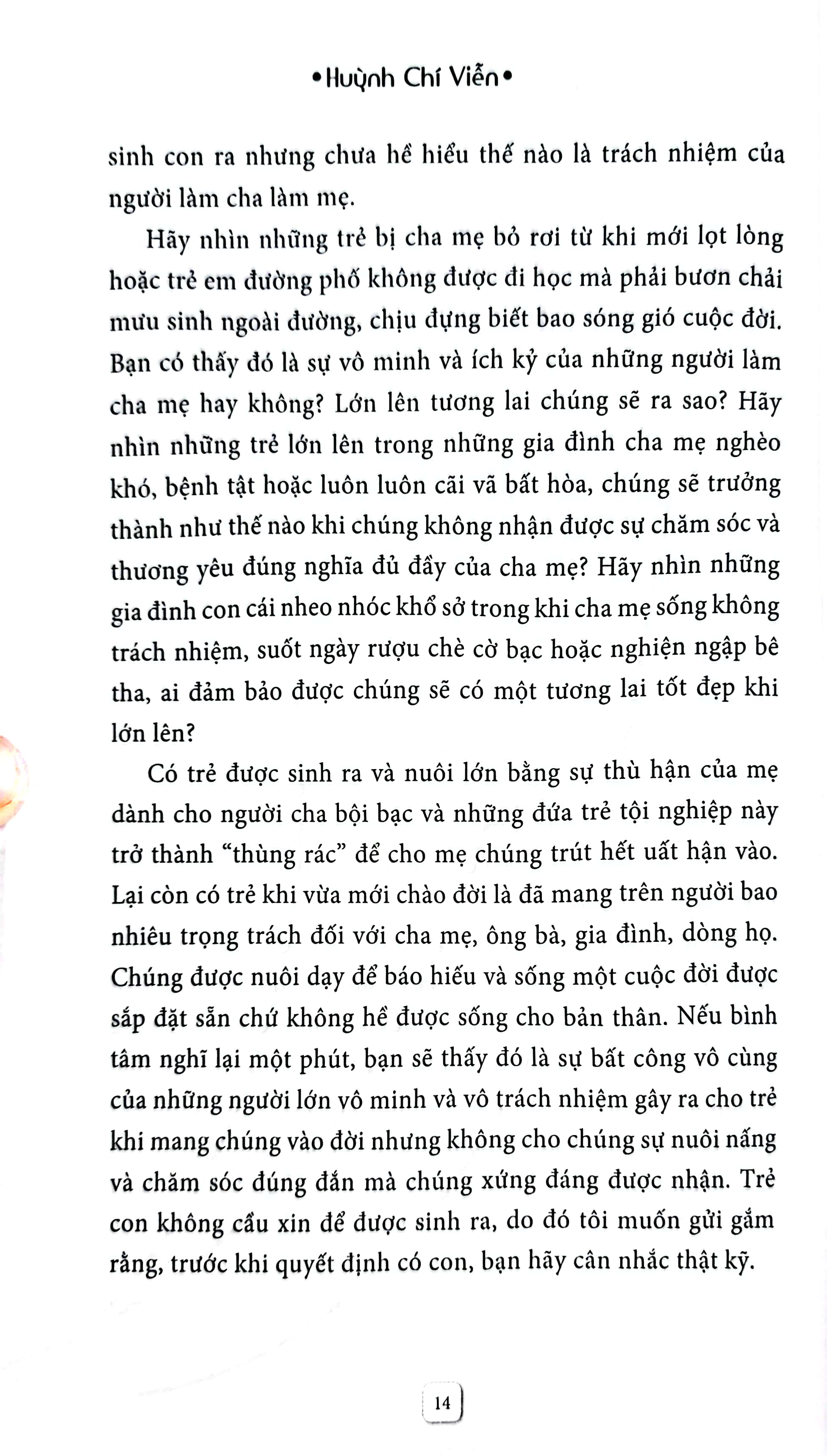 làm cha làm mẹ nội lực bình an cho con