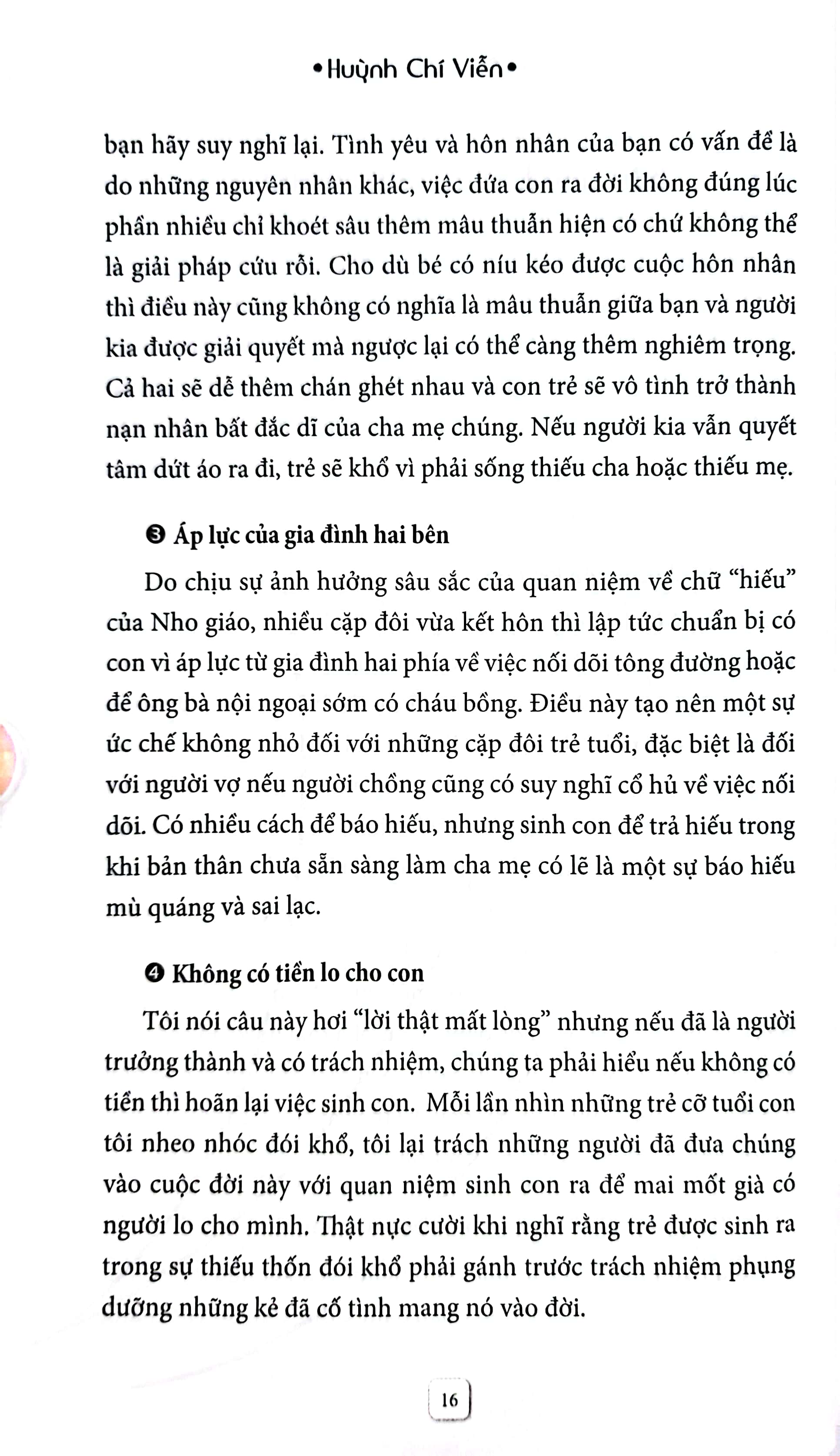 làm cha làm mẹ nội lực bình an cho con