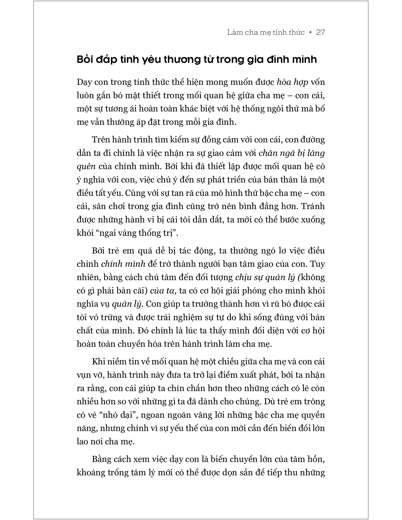 làm cha mẹ tỉnh thức (tái bản 2023)