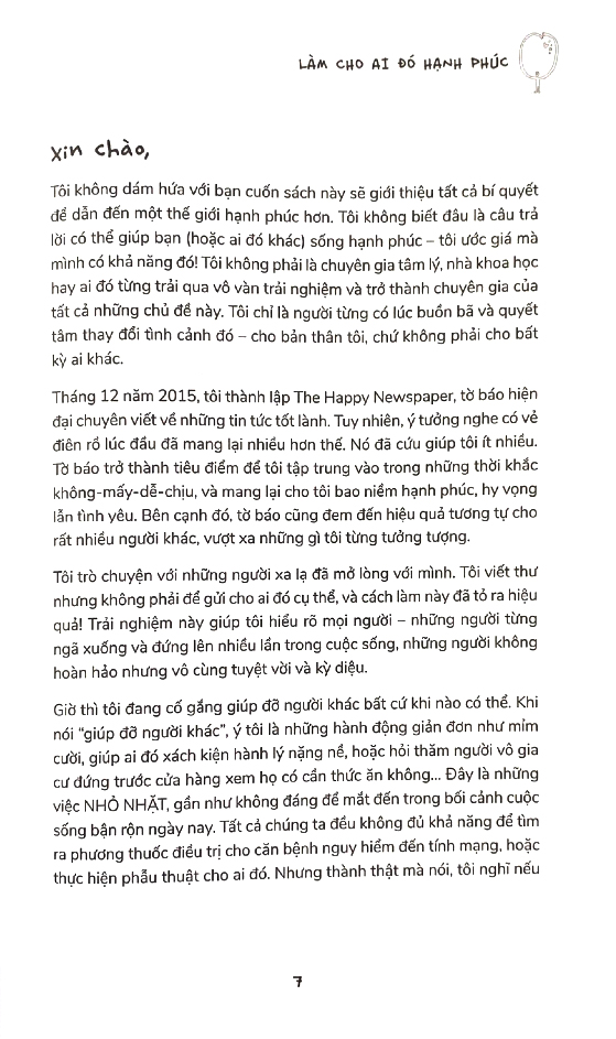 làm cho ai đó hạnh phúc - make someone happy