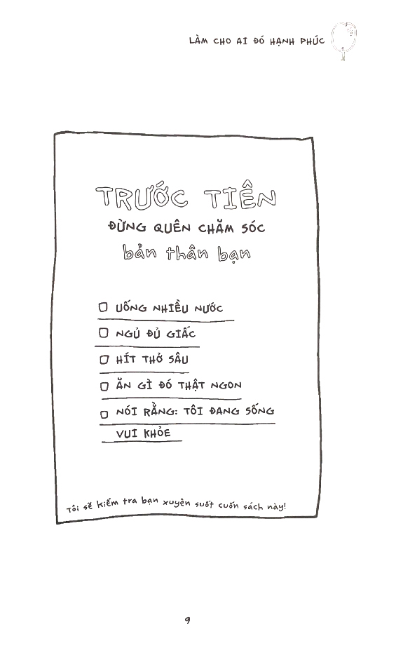 làm cho ai đó hạnh phúc - make someone happy