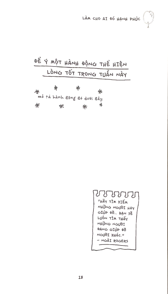 làm cho ai đó hạnh phúc - make someone happy