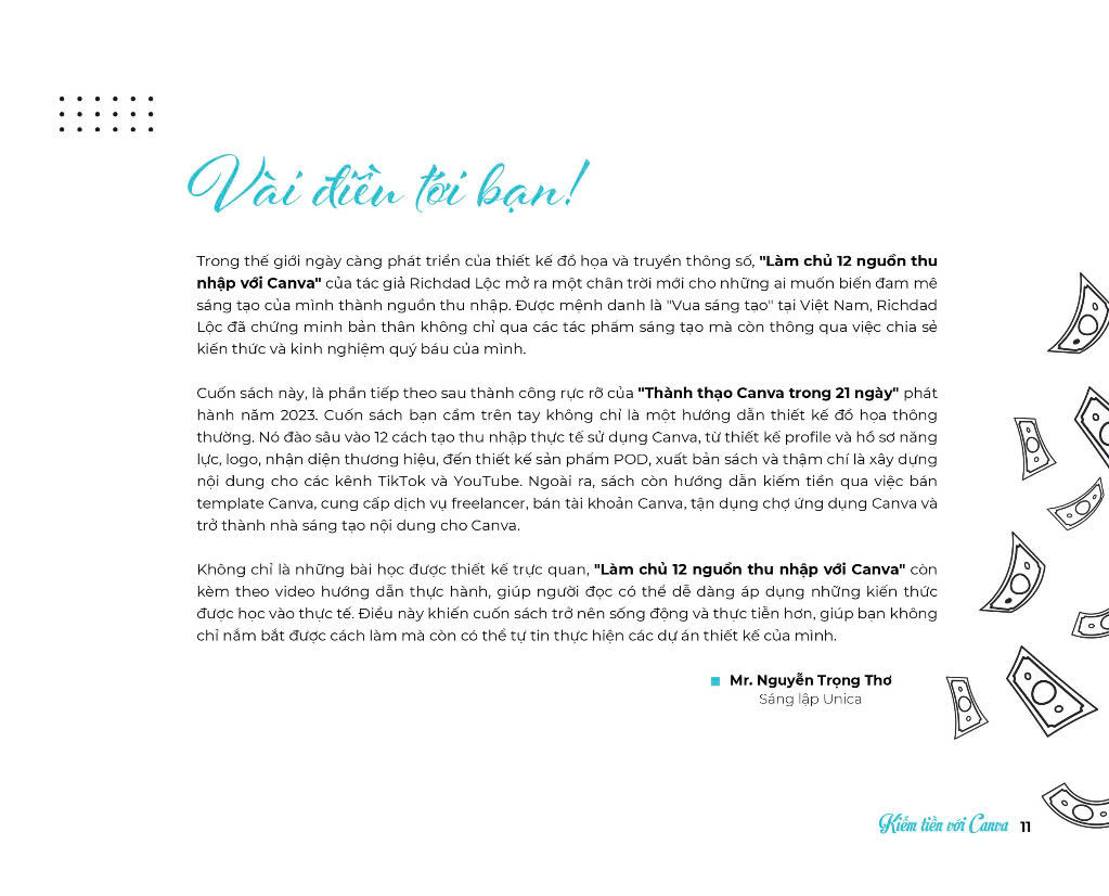 Làm Chủ 12 Nguồn Thu Nhập Với Canva