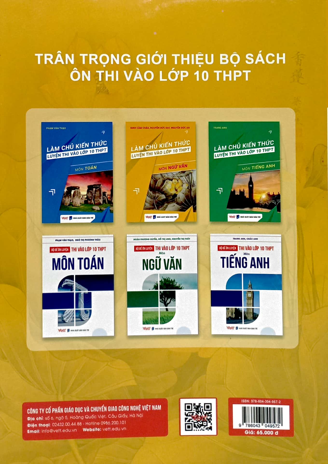 làm chủ kiến thức luyện thi vào lớp 10 thpt - môn ngữ văn