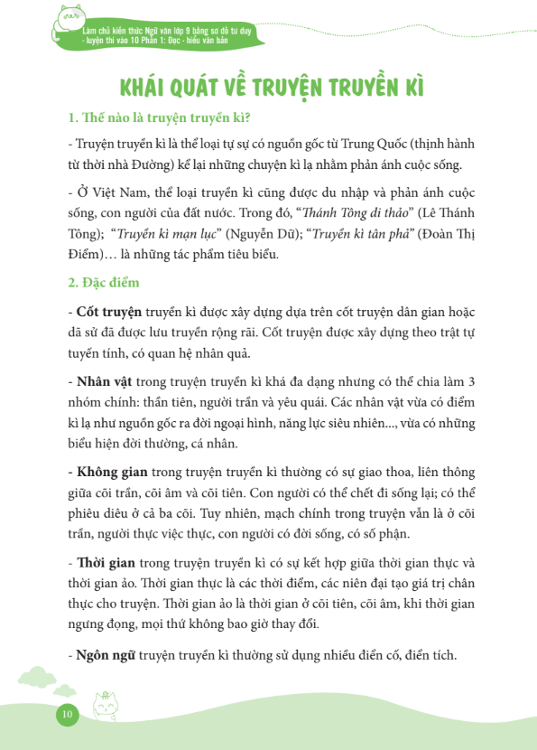 làm chủ kiến thức ngữ văn lớp 9 bằng sơ đồ tư duy – luyện thi vào 10 phần 1: đọc – hiểu văn bản (chương trình sgk mới 2025)