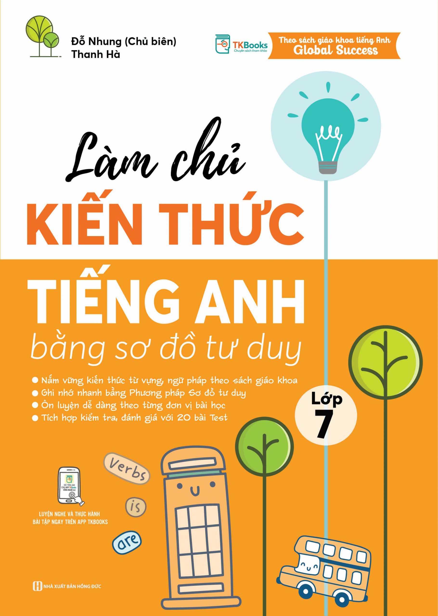 làm chủ kiến thức tiếng anh bằng sơ đồ tư duy lớp 7