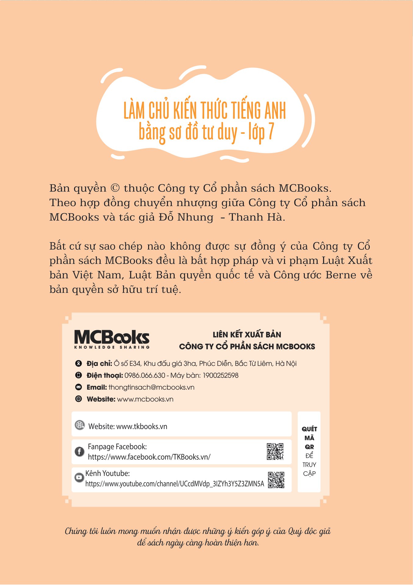 làm chủ kiến thức tiếng anh bằng sơ đồ tư duy lớp 7