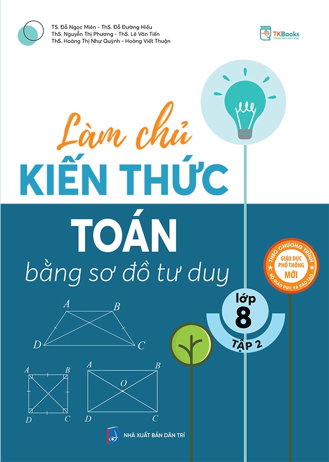 làm chủ kiến thức toán bằng sơ đồ tư duy lớp 8 - tập 2