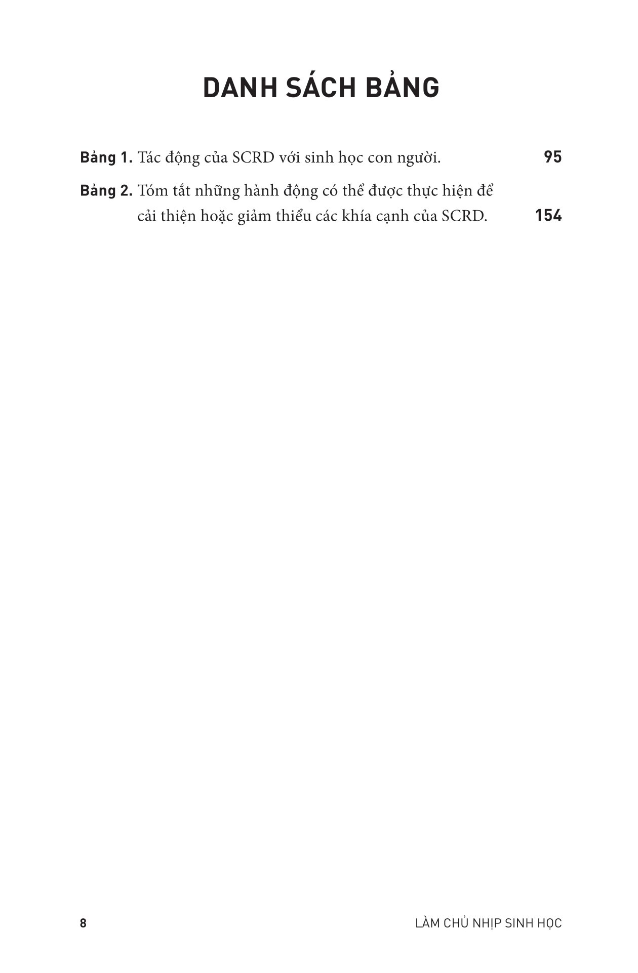 làm chủ nhịp sinh học