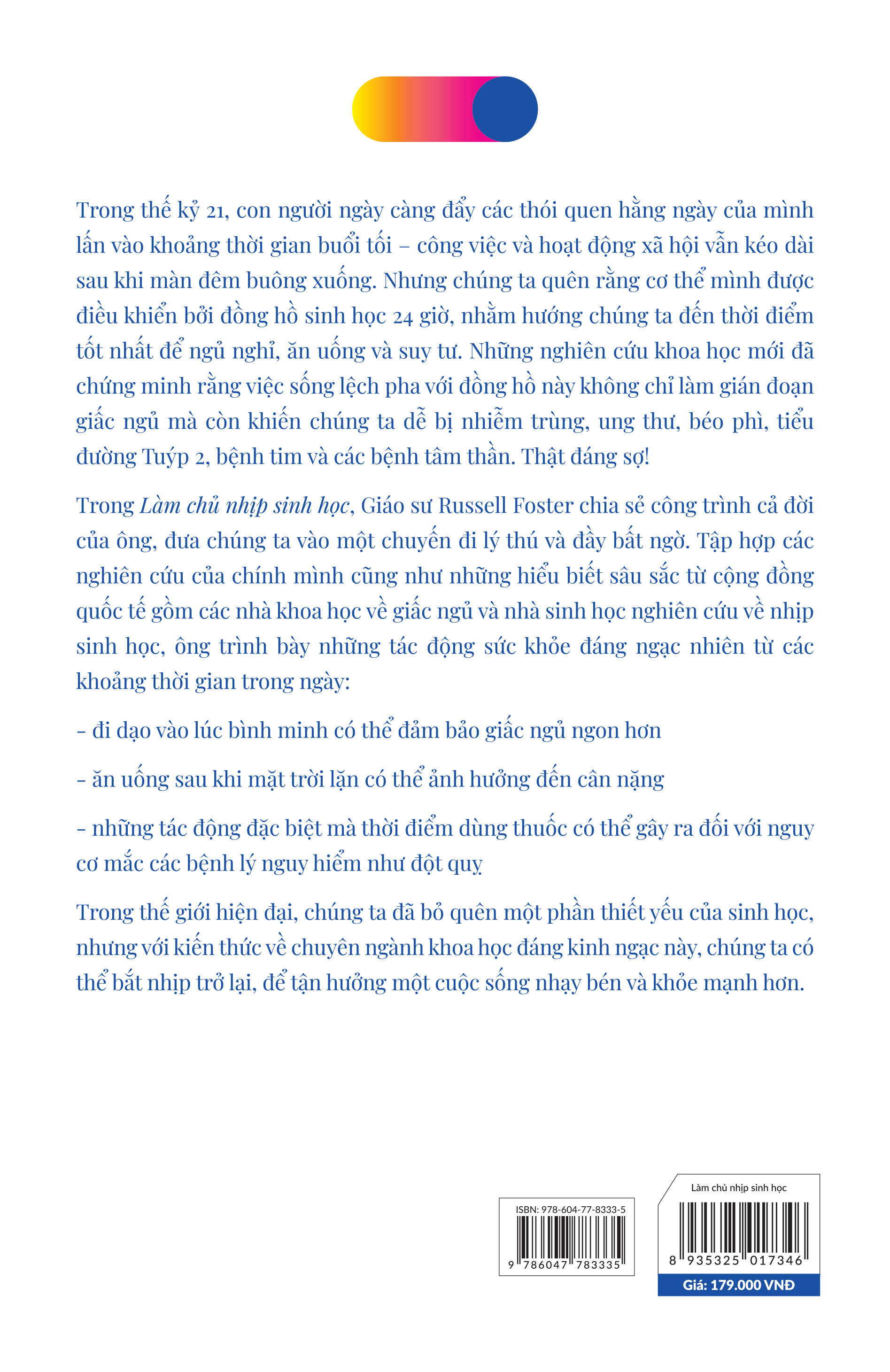 làm chủ nhịp sinh học