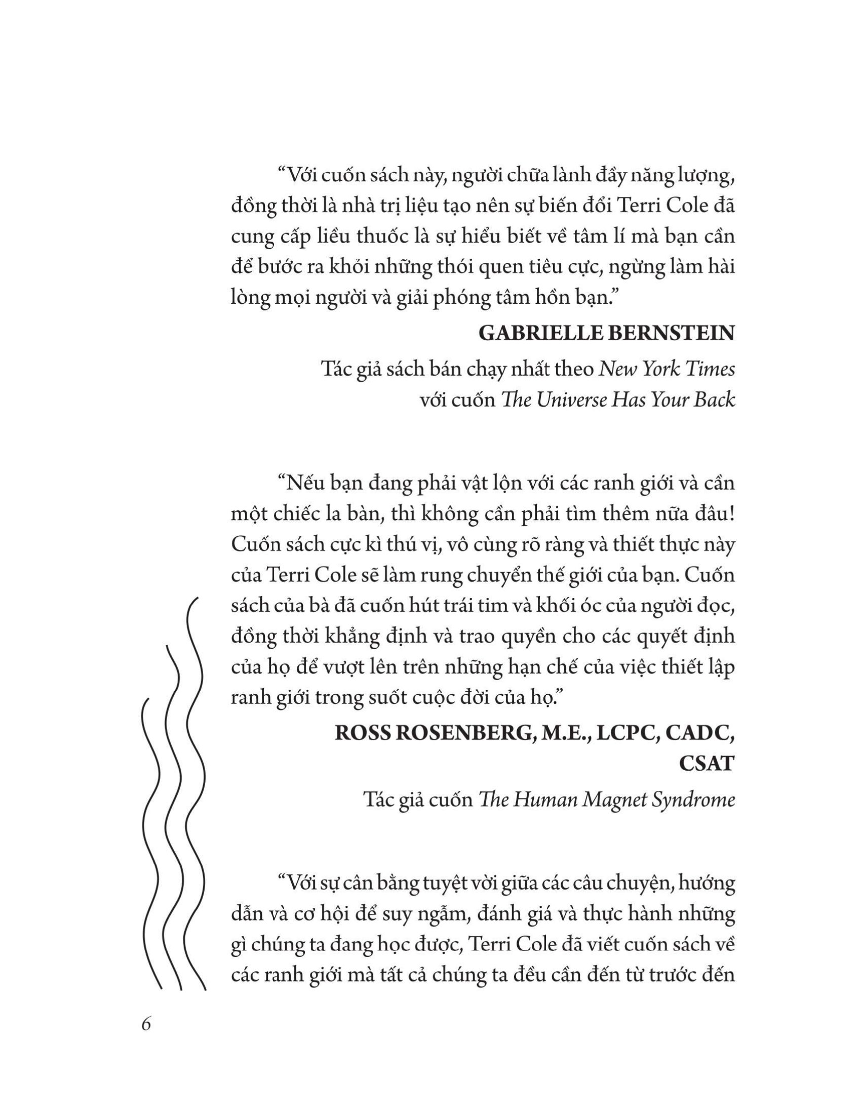 làm chủ ranh giới - dám nói thật, được nhìn nhận và sống đời tự do