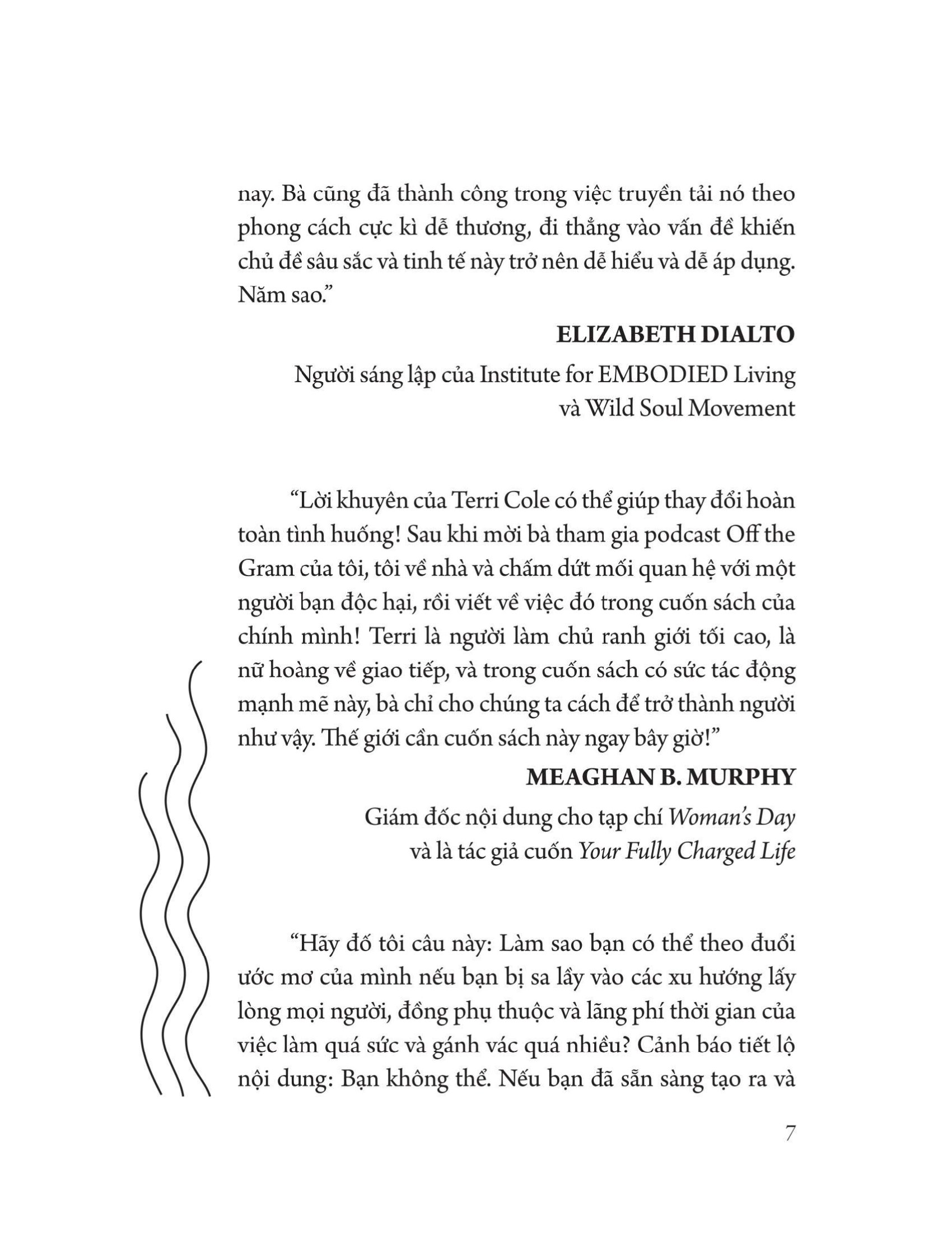 làm chủ ranh giới - dám nói thật, được nhìn nhận và sống đời tự do