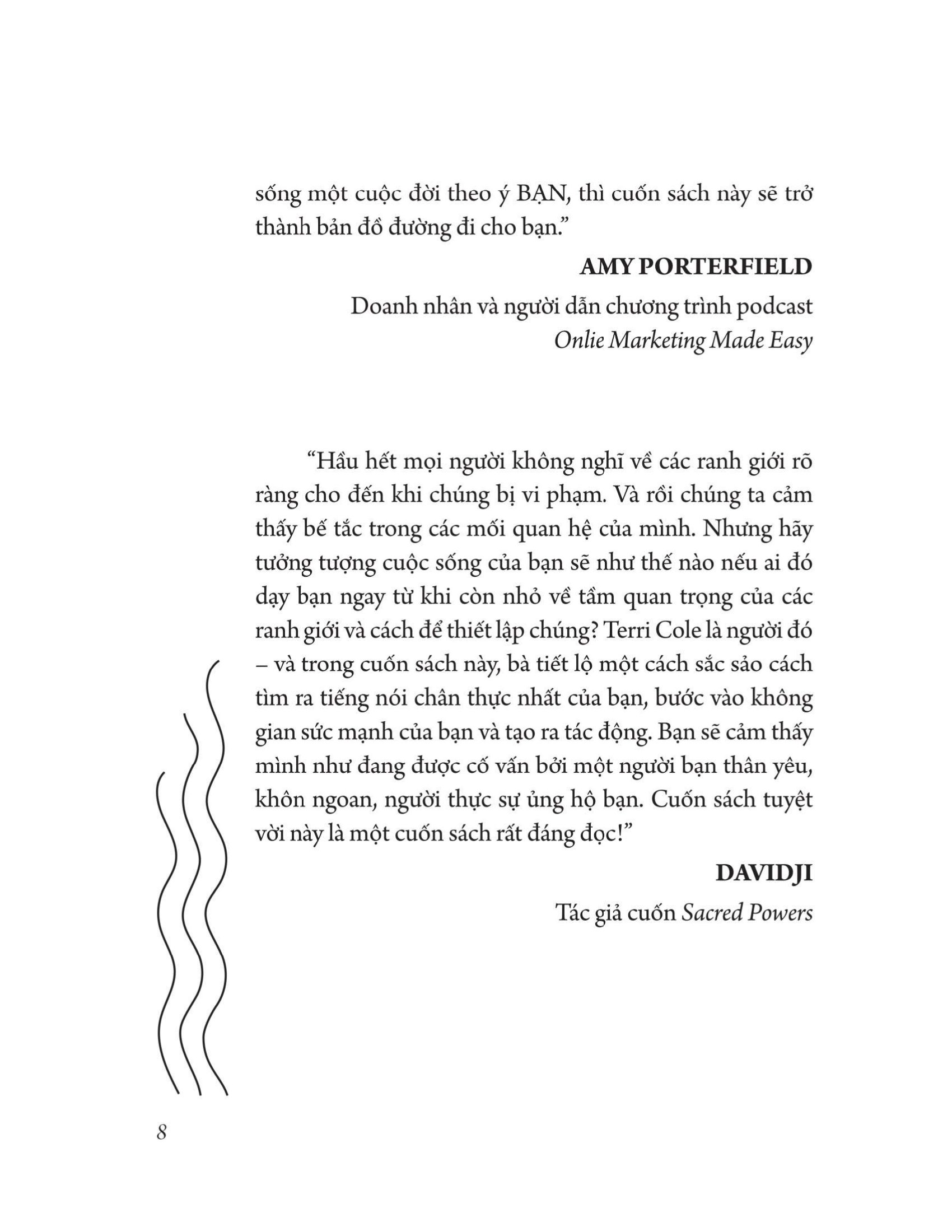 làm chủ ranh giới - dám nói thật, được nhìn nhận và sống đời tự do