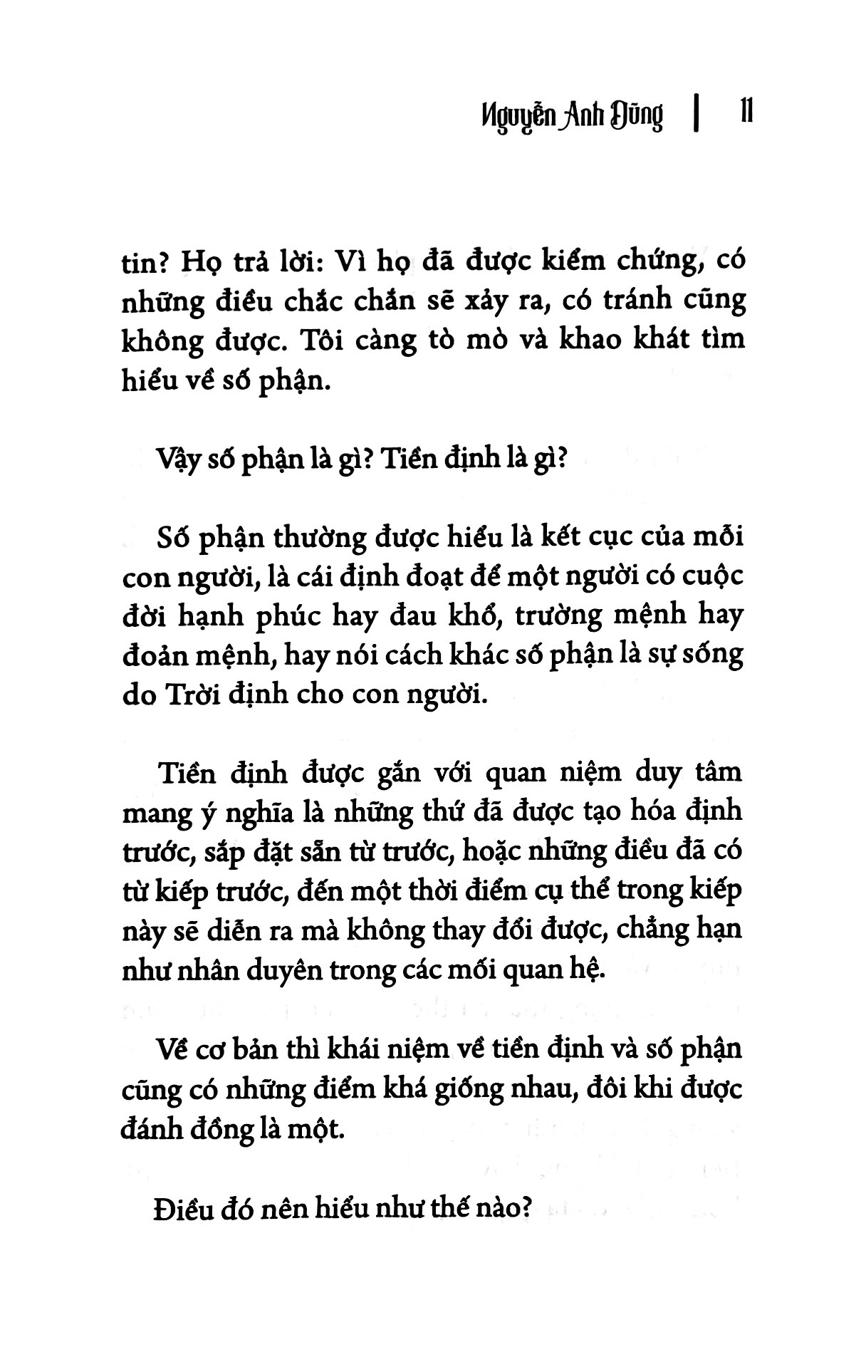 làm chủ số phận