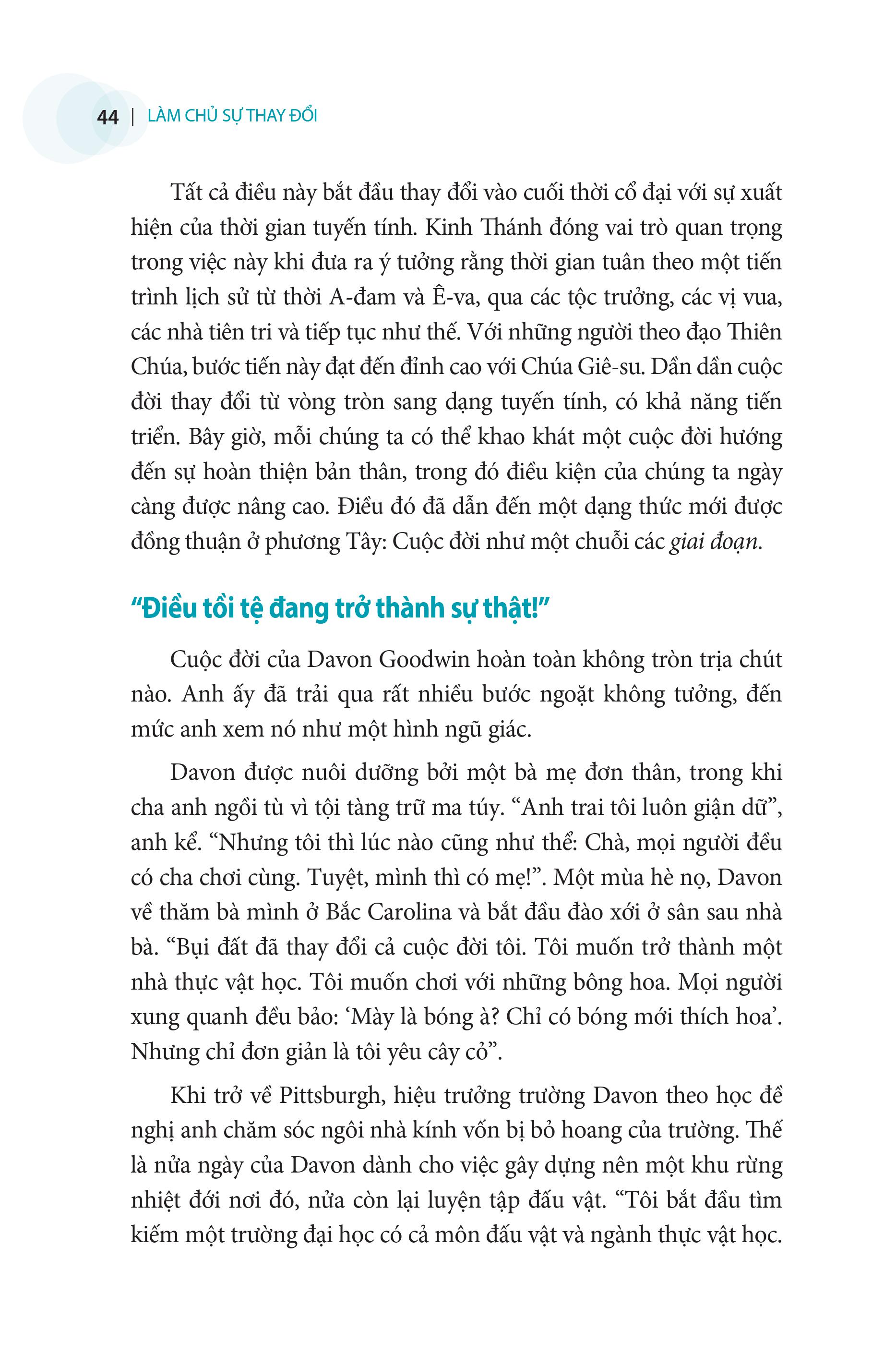 làm chủ sự thay đổi - vực dậy sau biến cố