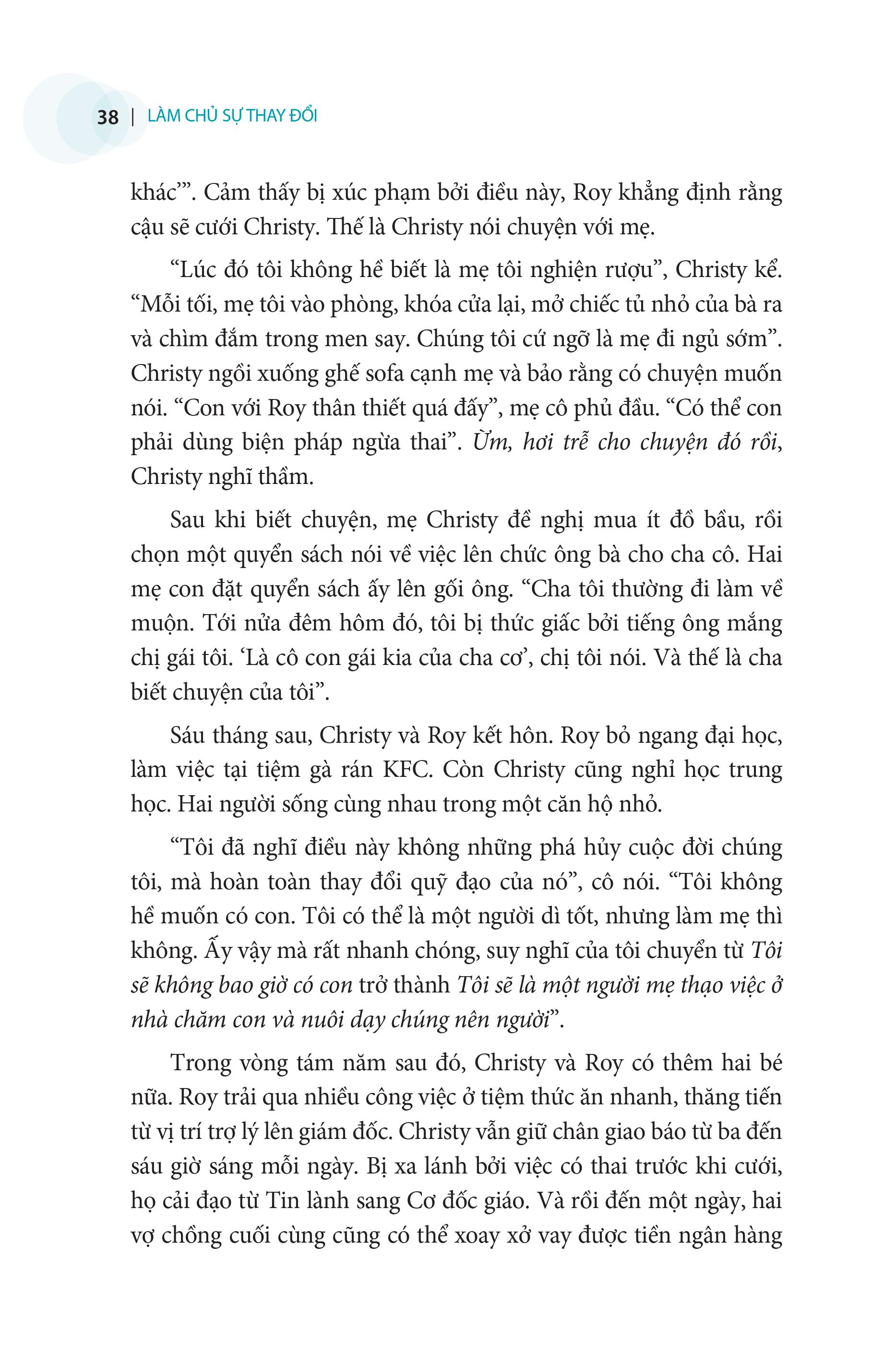 làm chủ sự thay đổi - vực dậy sau biến cố