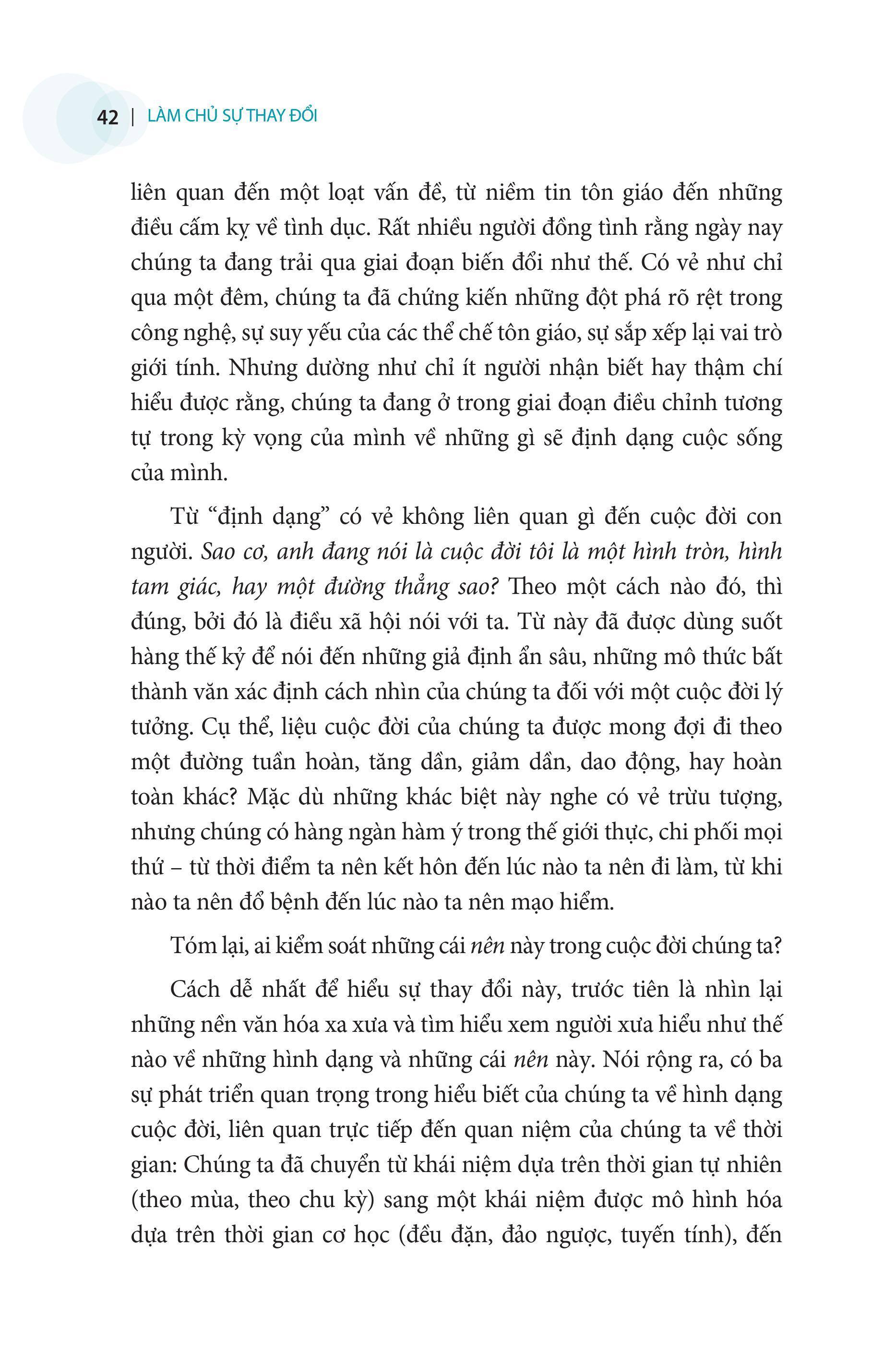 làm chủ sự thay đổi - vực dậy sau biến cố