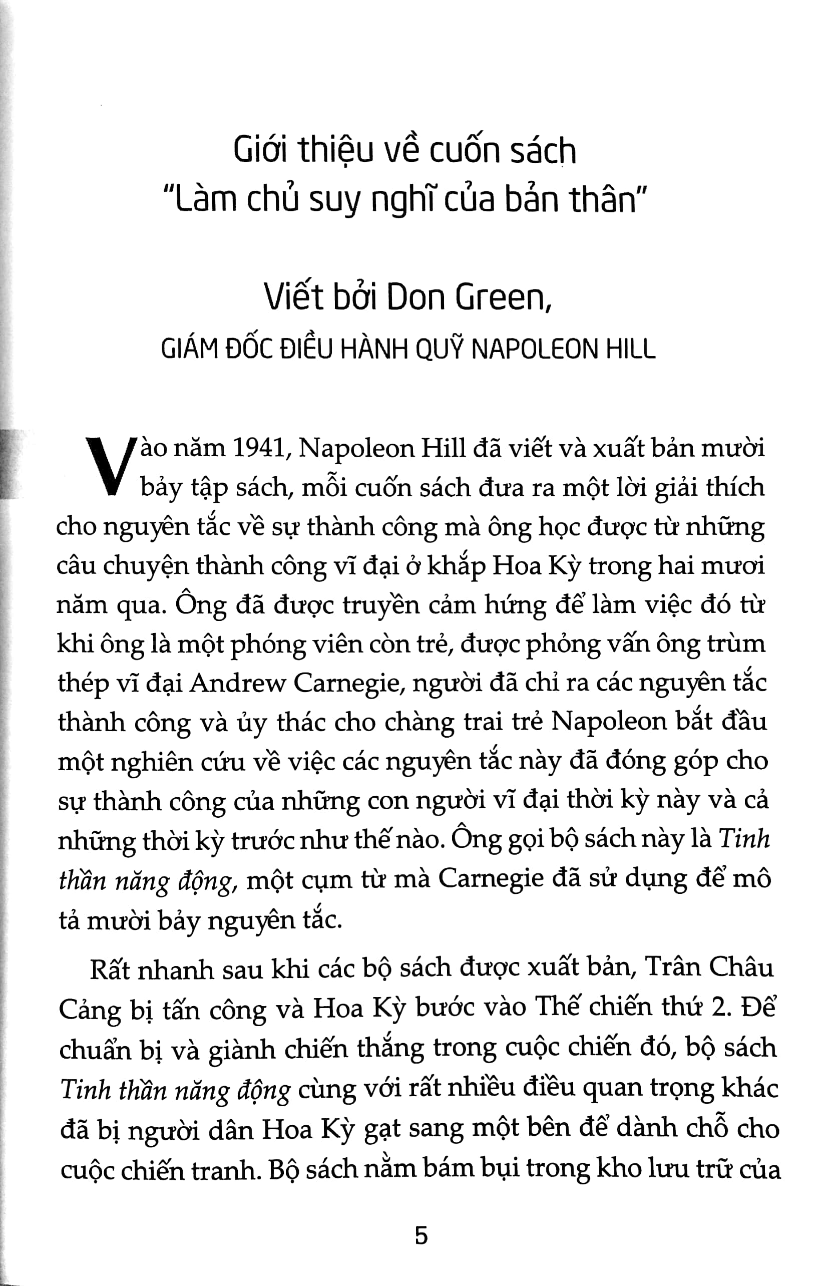 làm chủ suy nghĩ của bản thân (tái bản 2023)