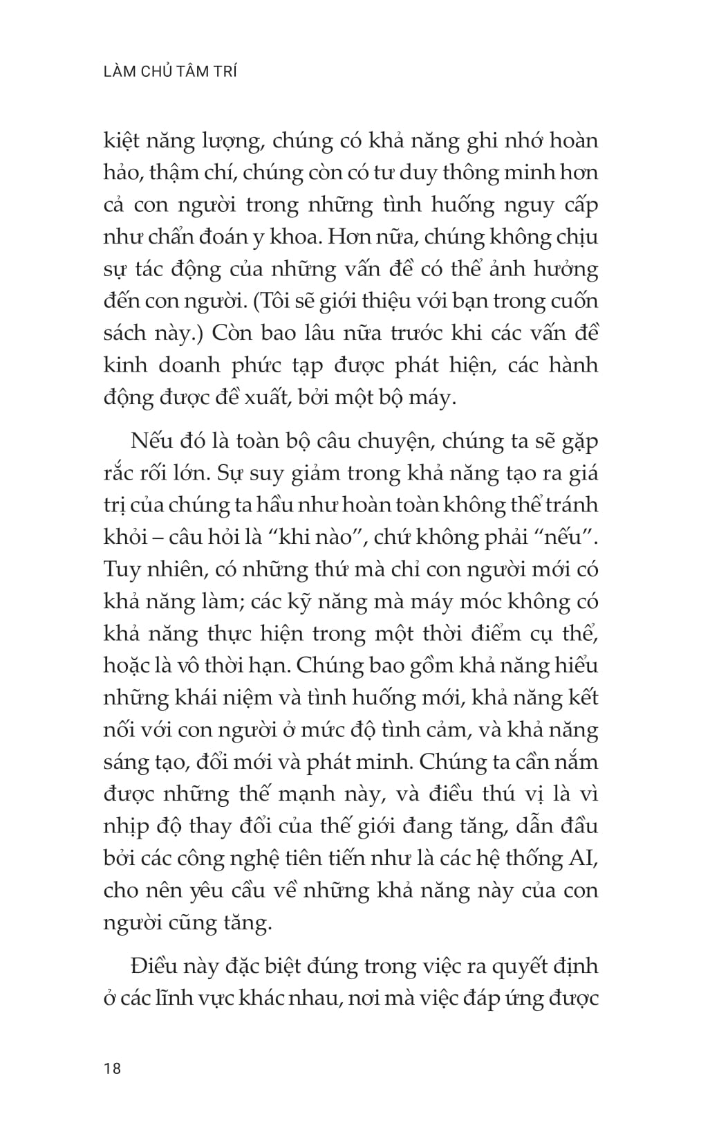 làm chủ tâm trí