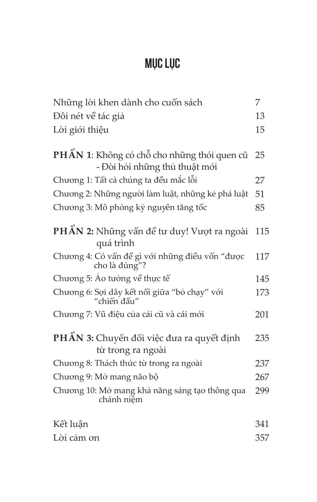 làm chủ tâm trí