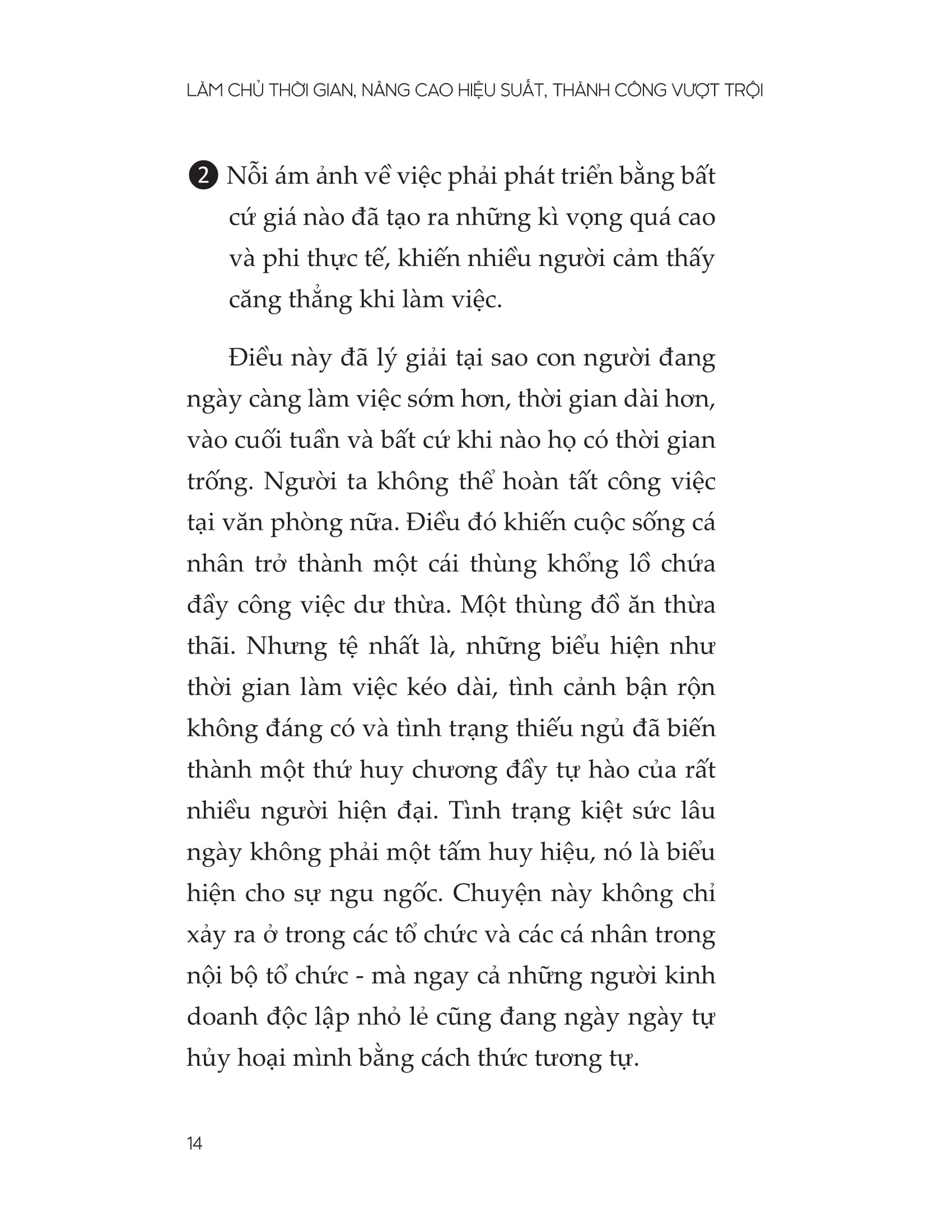 làm chủ thời gian - nâng cao hiệu suất - thành công vượt trội