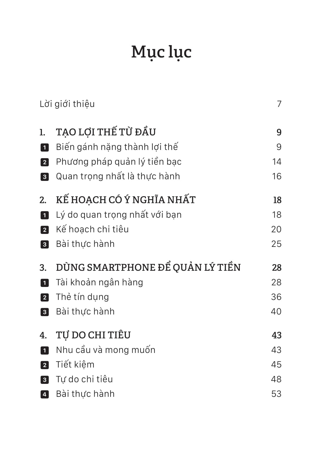 làm chủ tiền bạc từ khi còn đi học