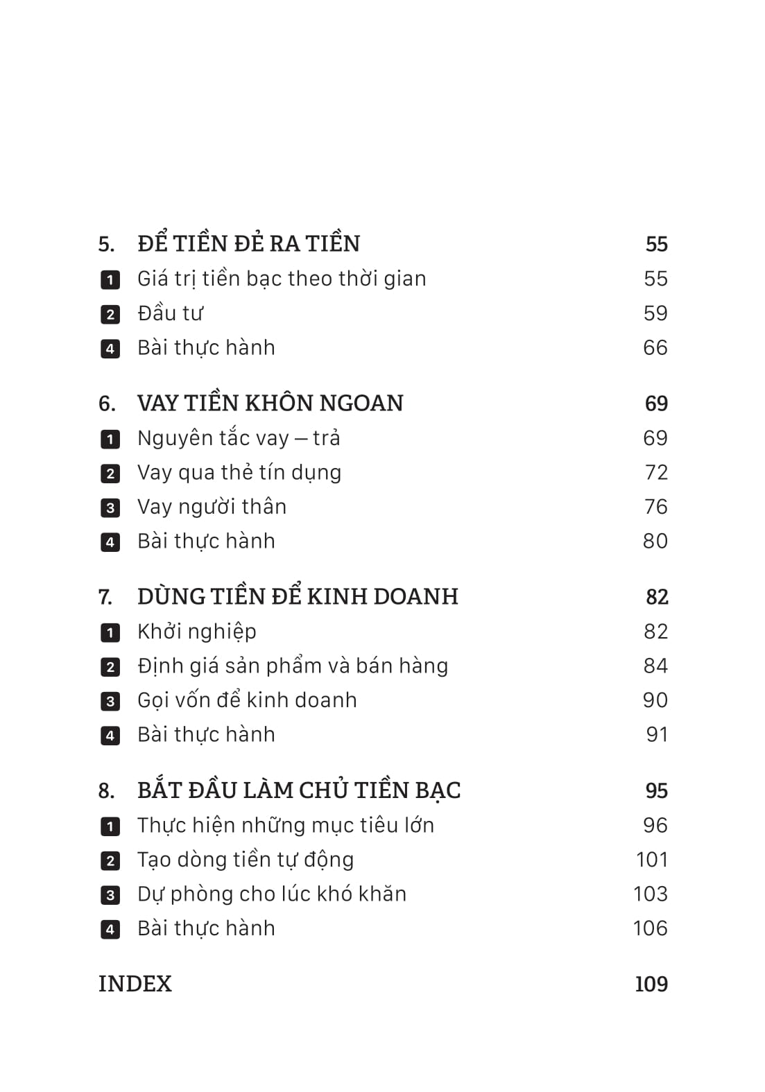 làm chủ tiền bạc từ khi còn đi học