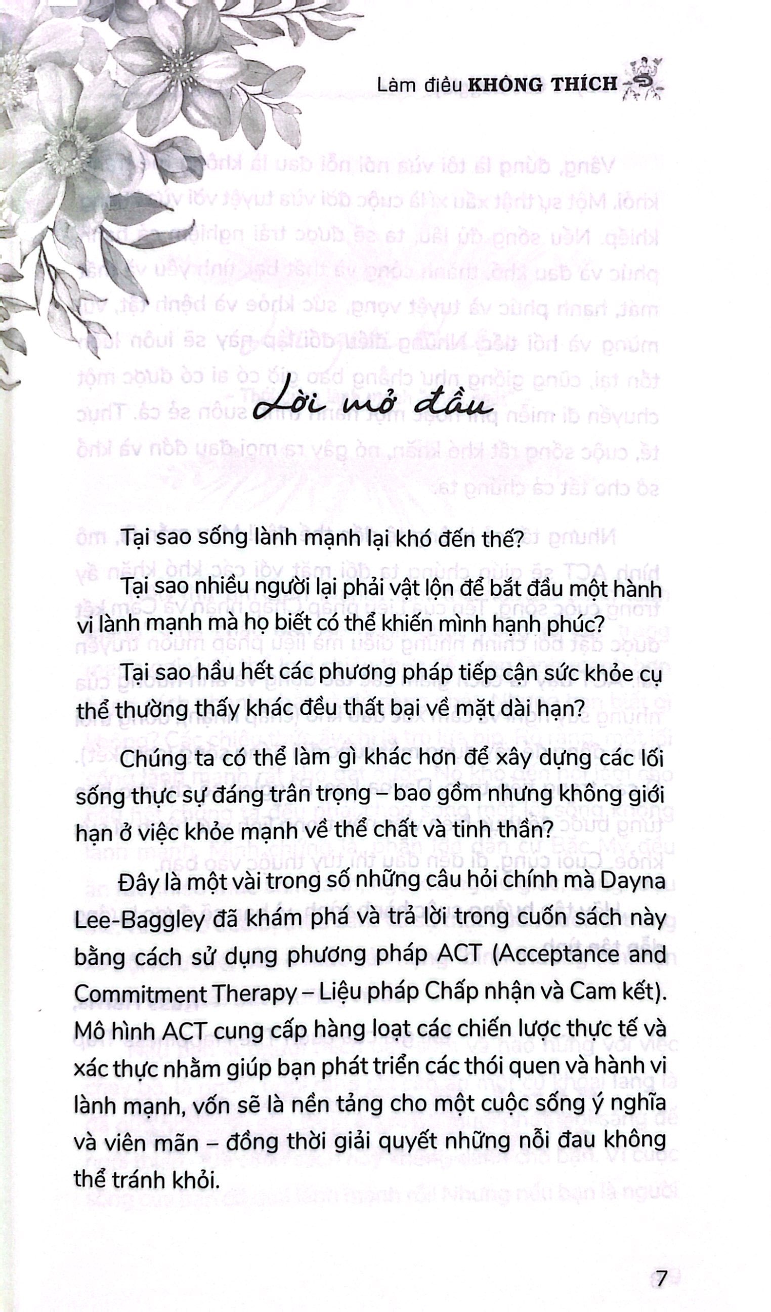 làm điều không thích