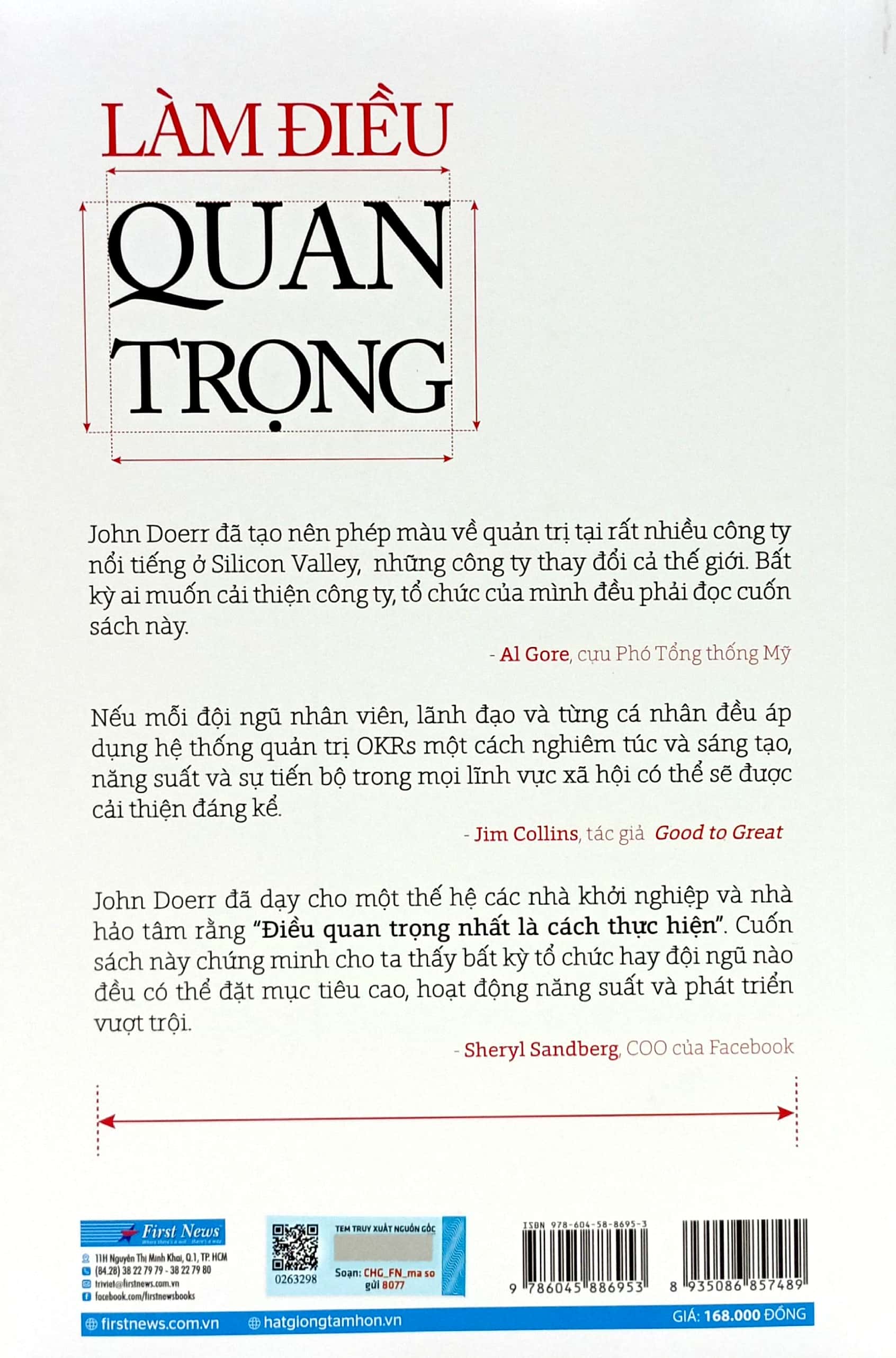 làm điều quan trọng (tái bản 2023)