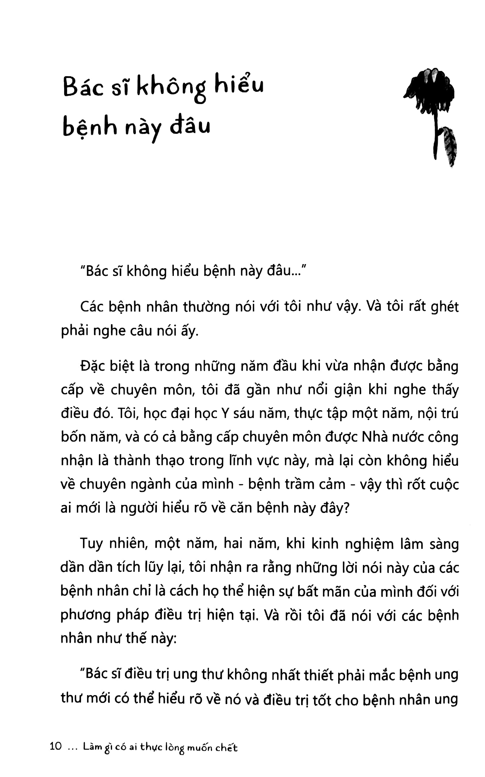 làm gì có ai thực lòng muốn chết
