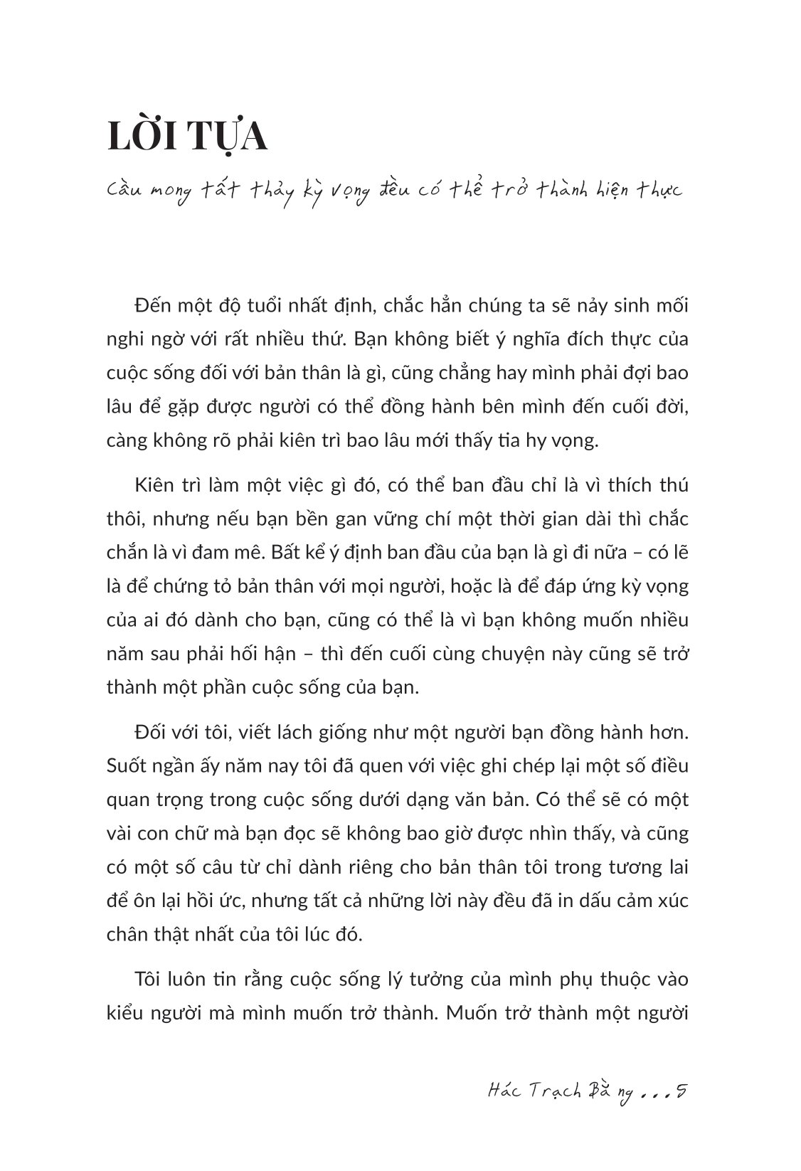 làm gì có ai trưởng thành mà chưa từng đau thương