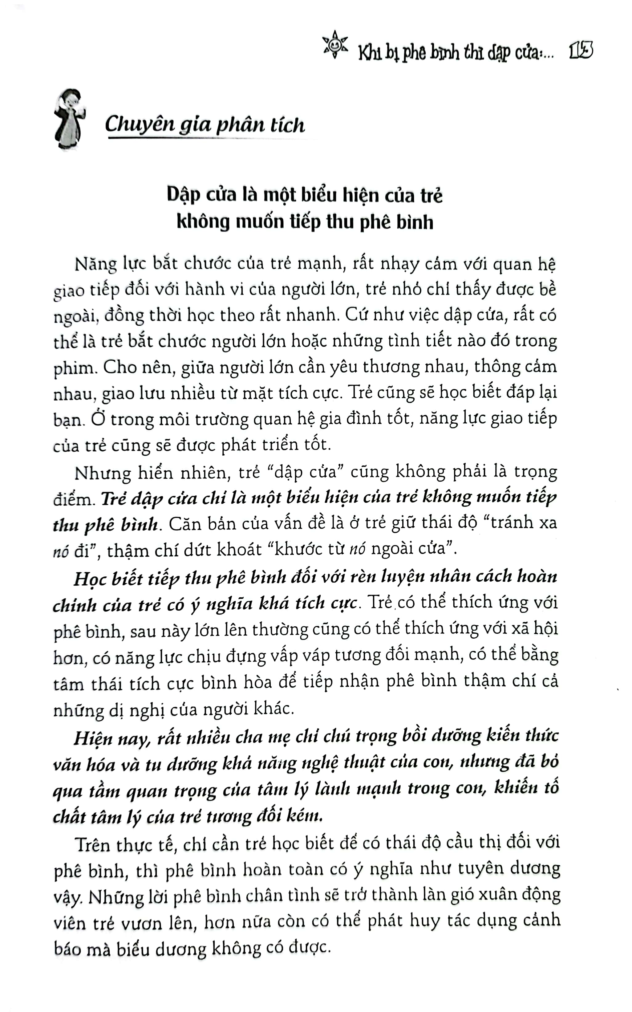 làm gì khi con không nghe lời