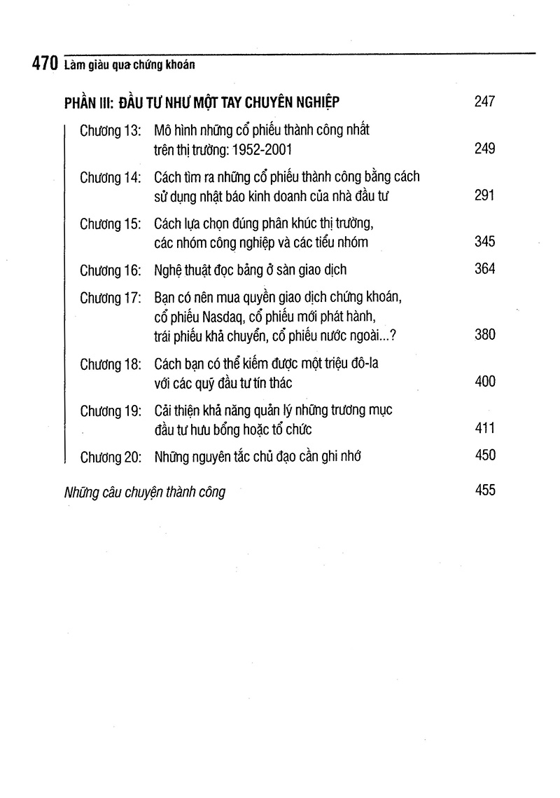 làm giàu qua chứng khoán