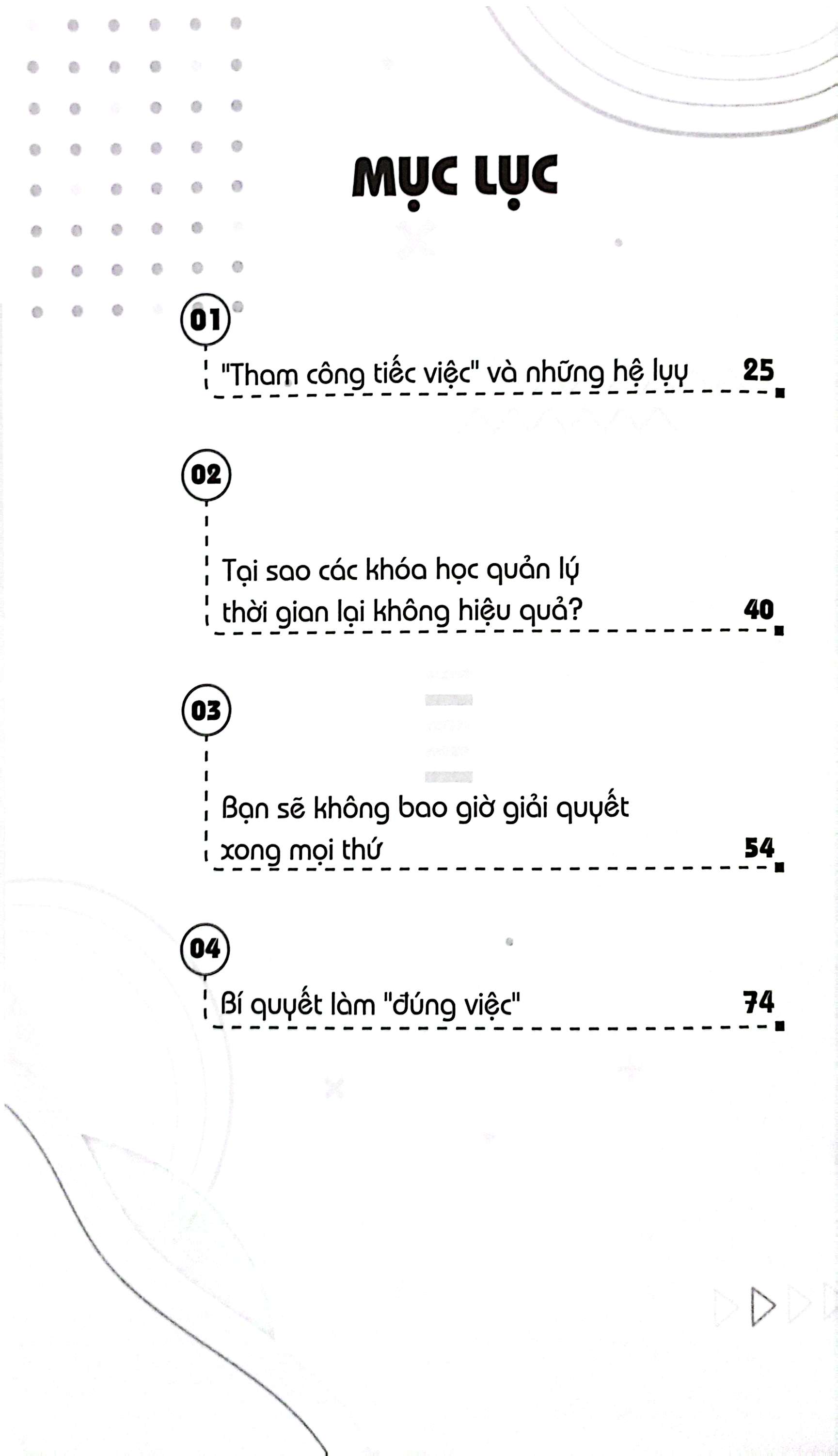 làm ít được nhiều