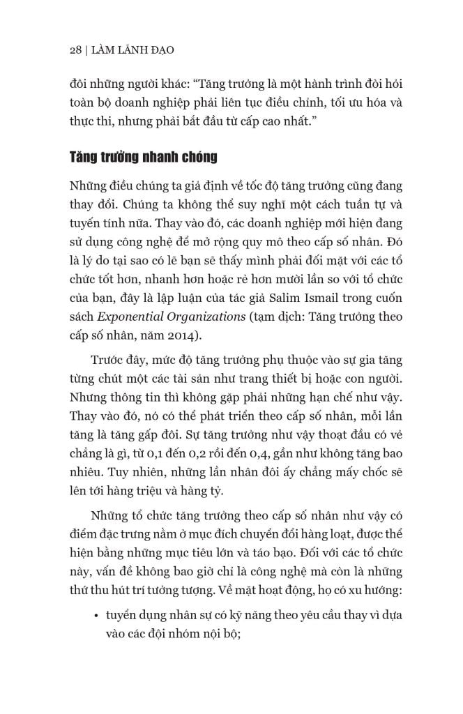 làm lãnh đạo - ba động lực tạo ra hiệu quả vượt trội