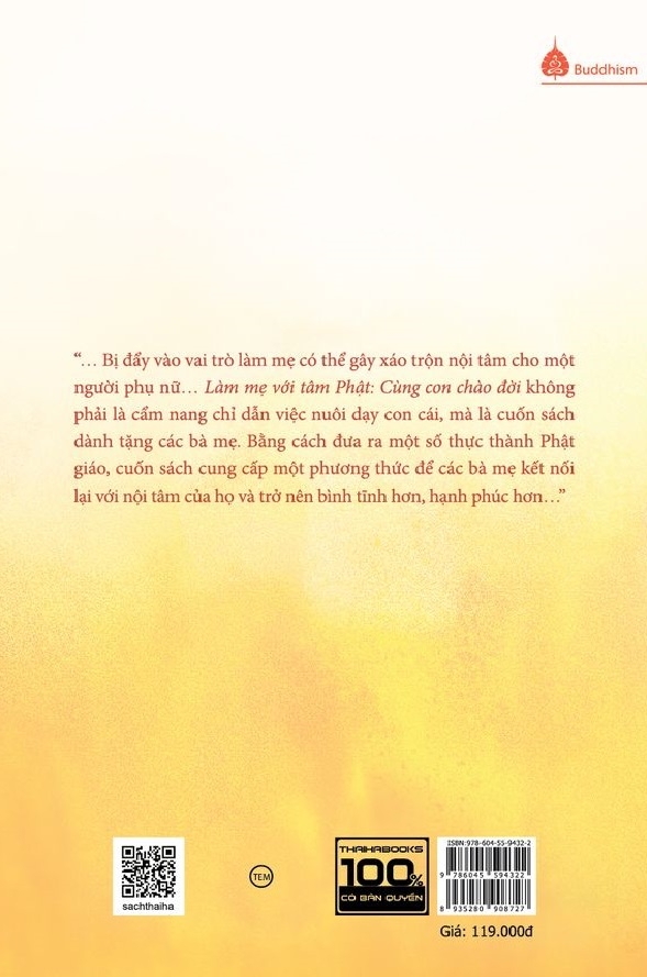 làm mẹ với tâm phật - cùng con chào đời