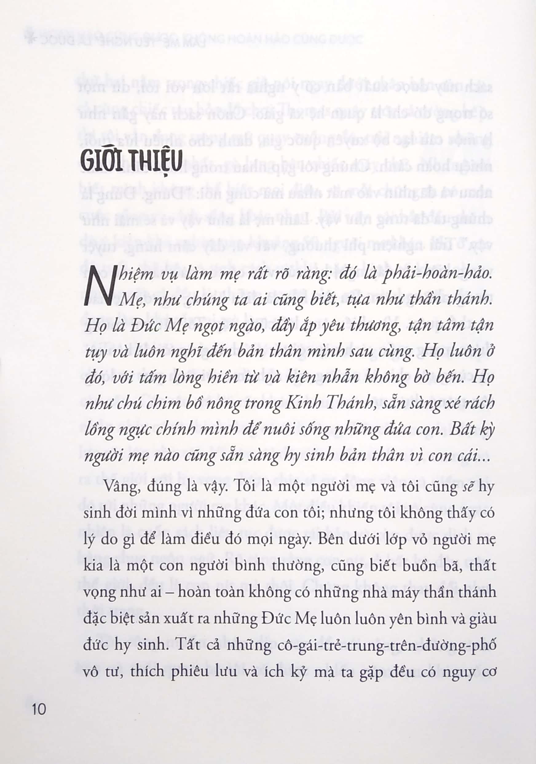 làm mẹ "yêu nghề" là được