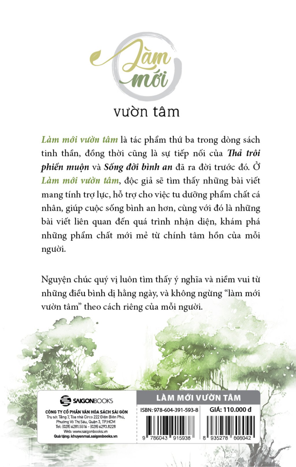 làm mới vườn tâm