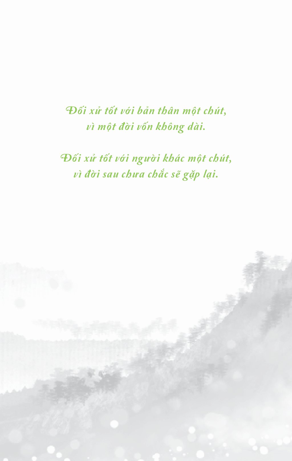 làm mới vườn tâm