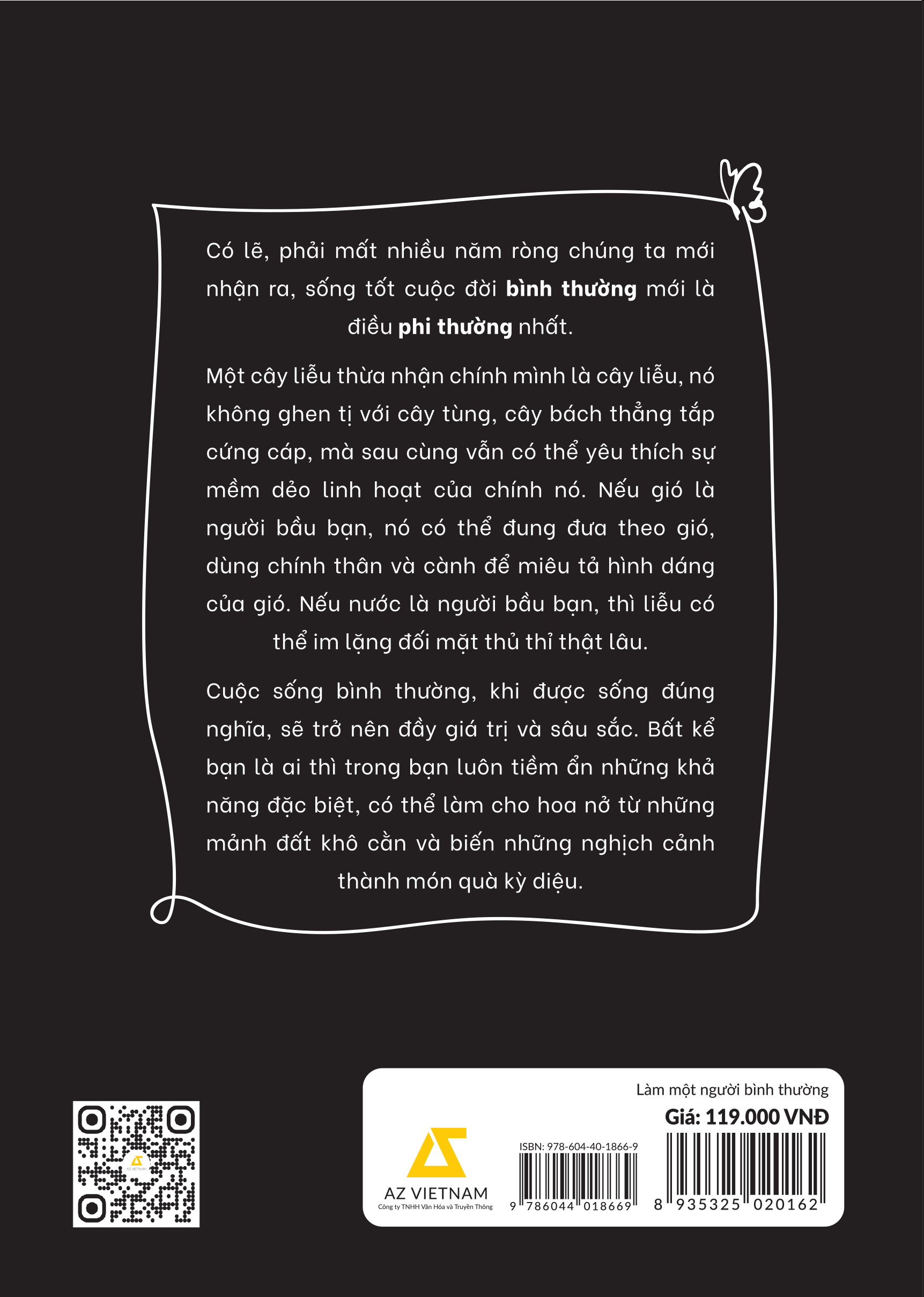 làm một người bình thường